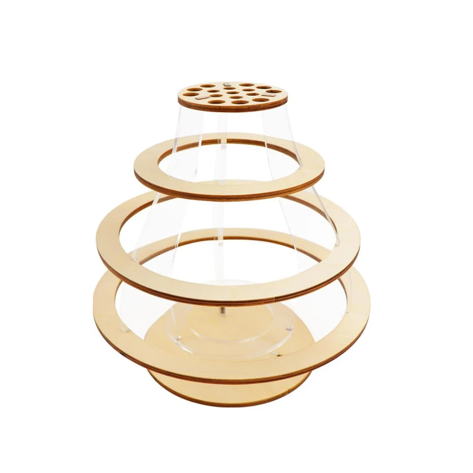 Kitcheniva Wooden Vase Kit For Flower Bouquet Building Display