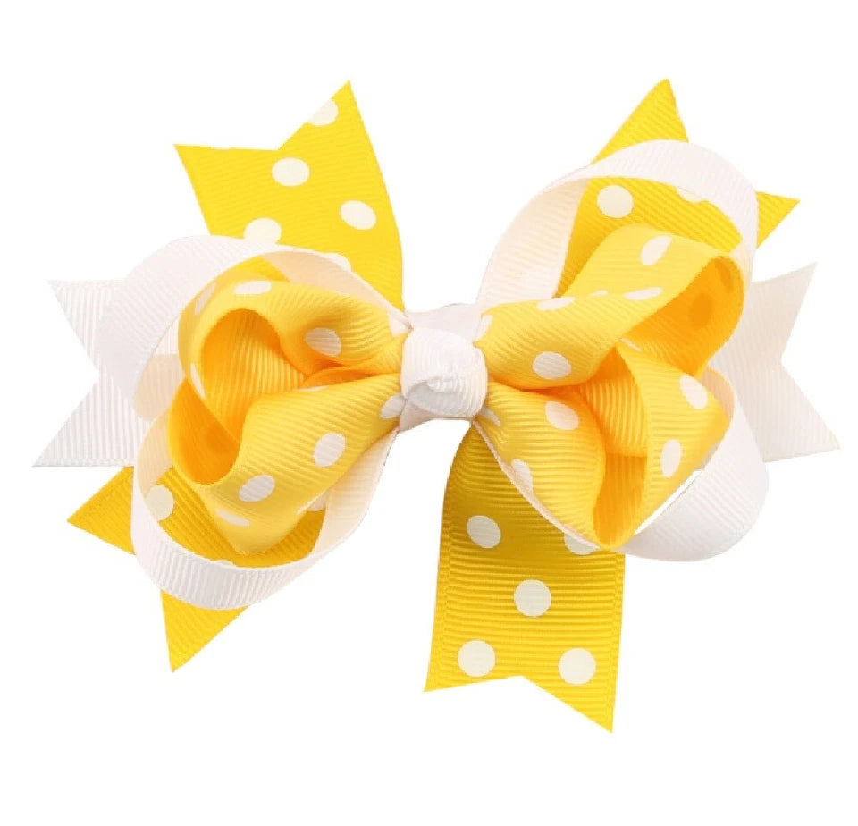 Kitcheniva Girl Bowknot Hairpins Set 5 Pcs
