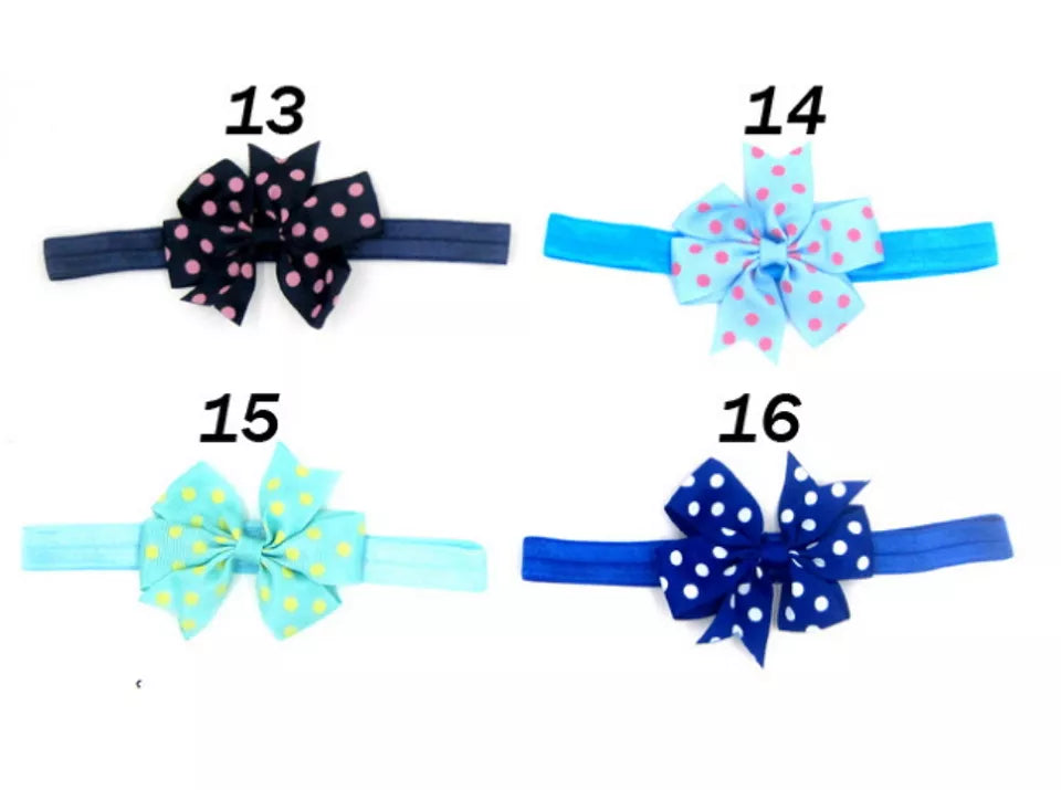 Kitcheniva Infant Girl Bow Headbands 20 Pcs