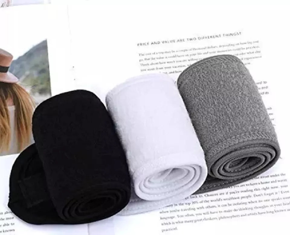 Kitcheniva Stretchable Spa Facial Headband Wrap 3 Pcs