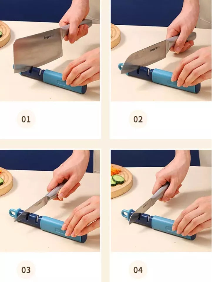 Kitcheniva 2-In-1 Kitchen Knife Sharpener & Peeler