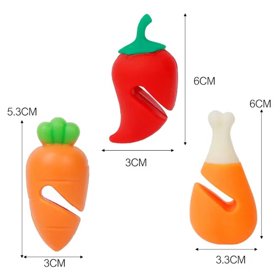 Kitcheniva Silicone Spill Stopper 6 Pcs
