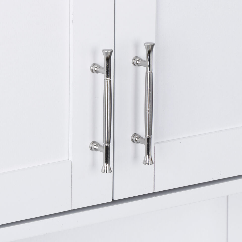 Kitcheniva Wall Cabinets Storage Cabinets with Doors and Shelf
