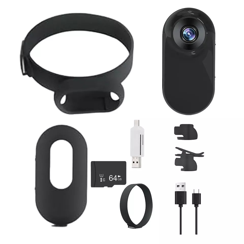 Kitcheniva Mini Wireless Cat Collar Camera Recorder With TF Card