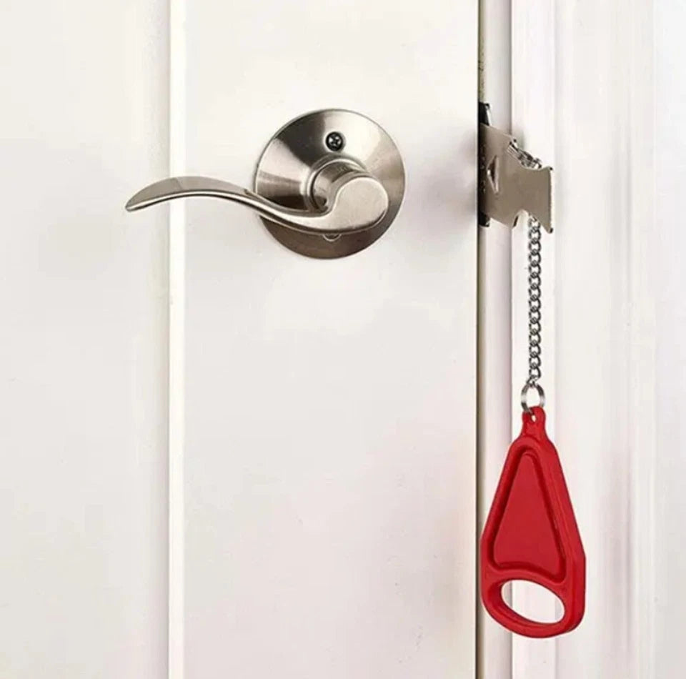 Kitcheniva Portable Door Lock Home Security Anti Theft 2 Pcs