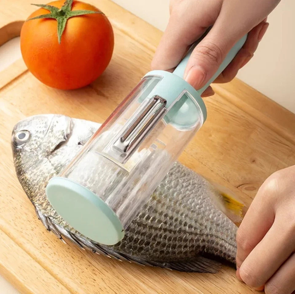 Kitcheniva All-in-One Fruit, Vegetables & Fish Scales Peeler
