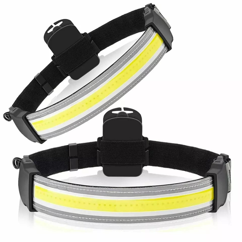 Kitcheniva Headlamp Flashlight 2000 Lumens LED 220° Wide Beam 2 Pcs