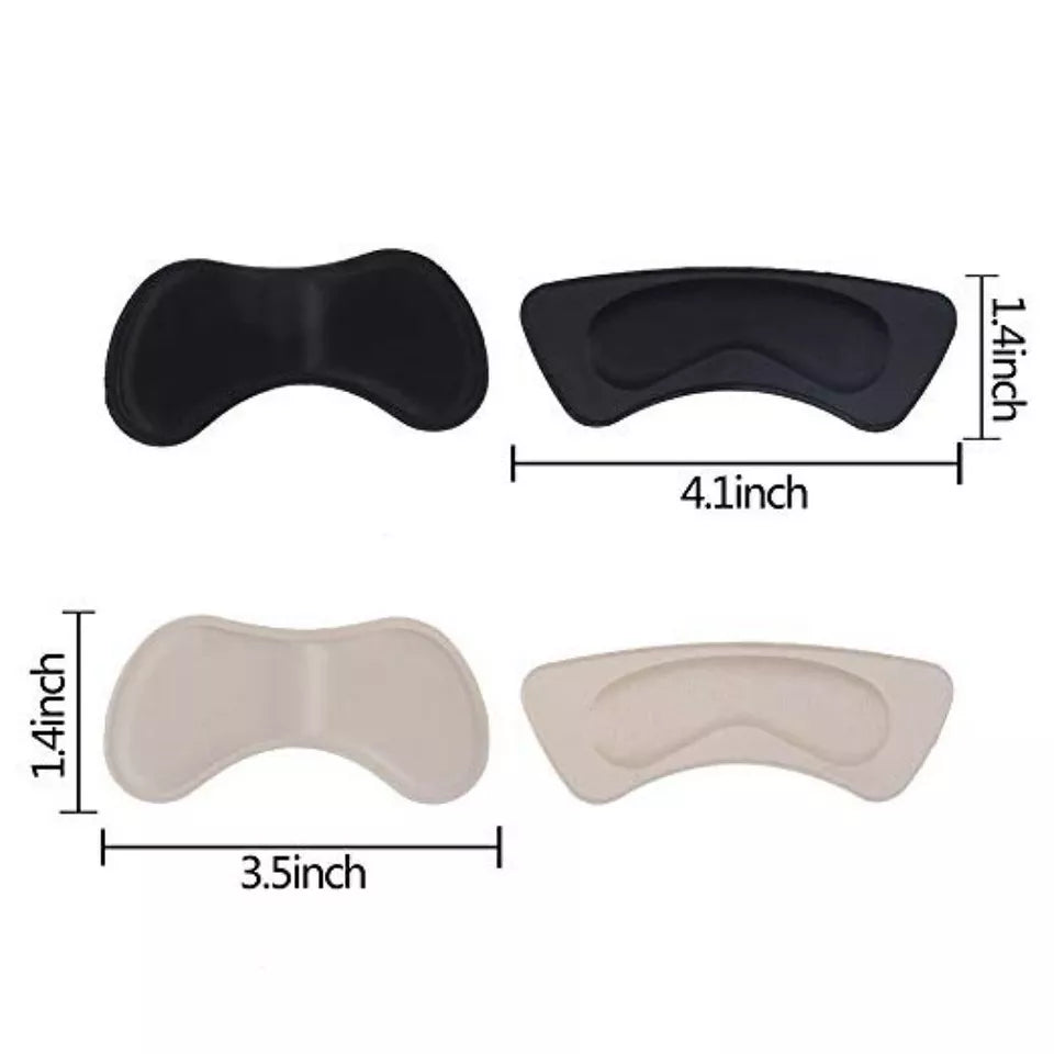 Kitcheniva No-Slip Heel Grips Cushion Pads 4 Pairs