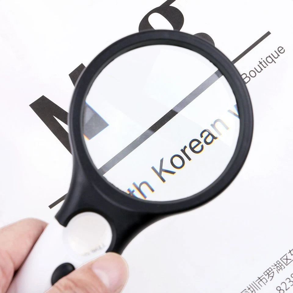 Kitcheniva 45X Handheld LED Jewelry Loupe Magnifier