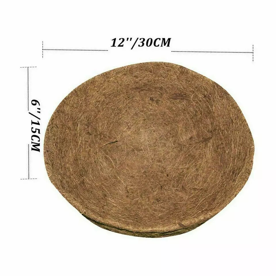 Kitcheniva 100% Natural Round Coconut Liners 2 Pcs