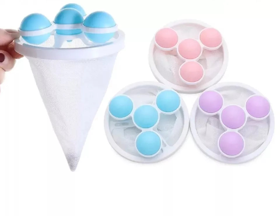 Kitcheniva Reusable Laundry Lint Catcher Mesh Bags