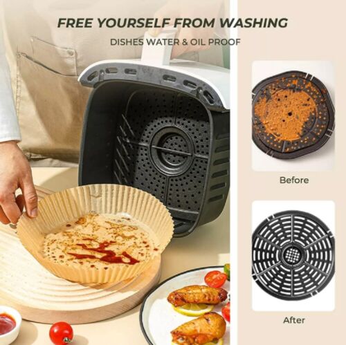 100 Pcs Air Fryer Disposable Paper