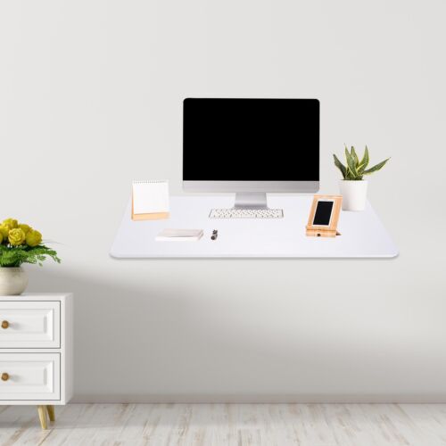 Kitcheniva Wall Mounted Floating Computer Desk Sturdy Table