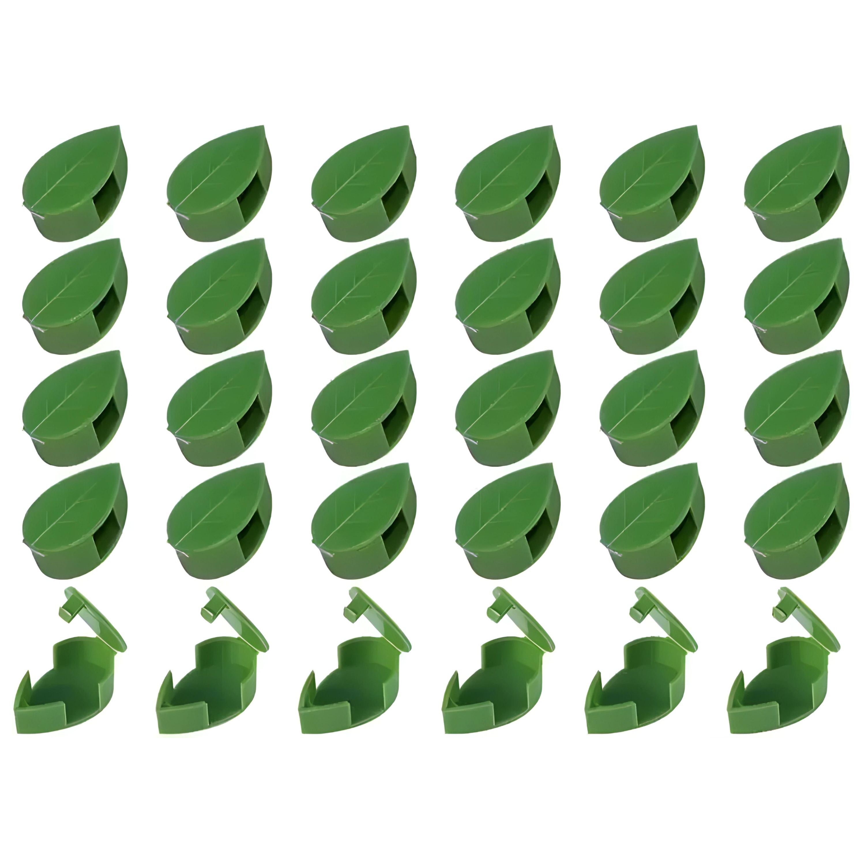 Kitcheniva Plant Clips With Self-Adhesive Hooks 30 Pcs