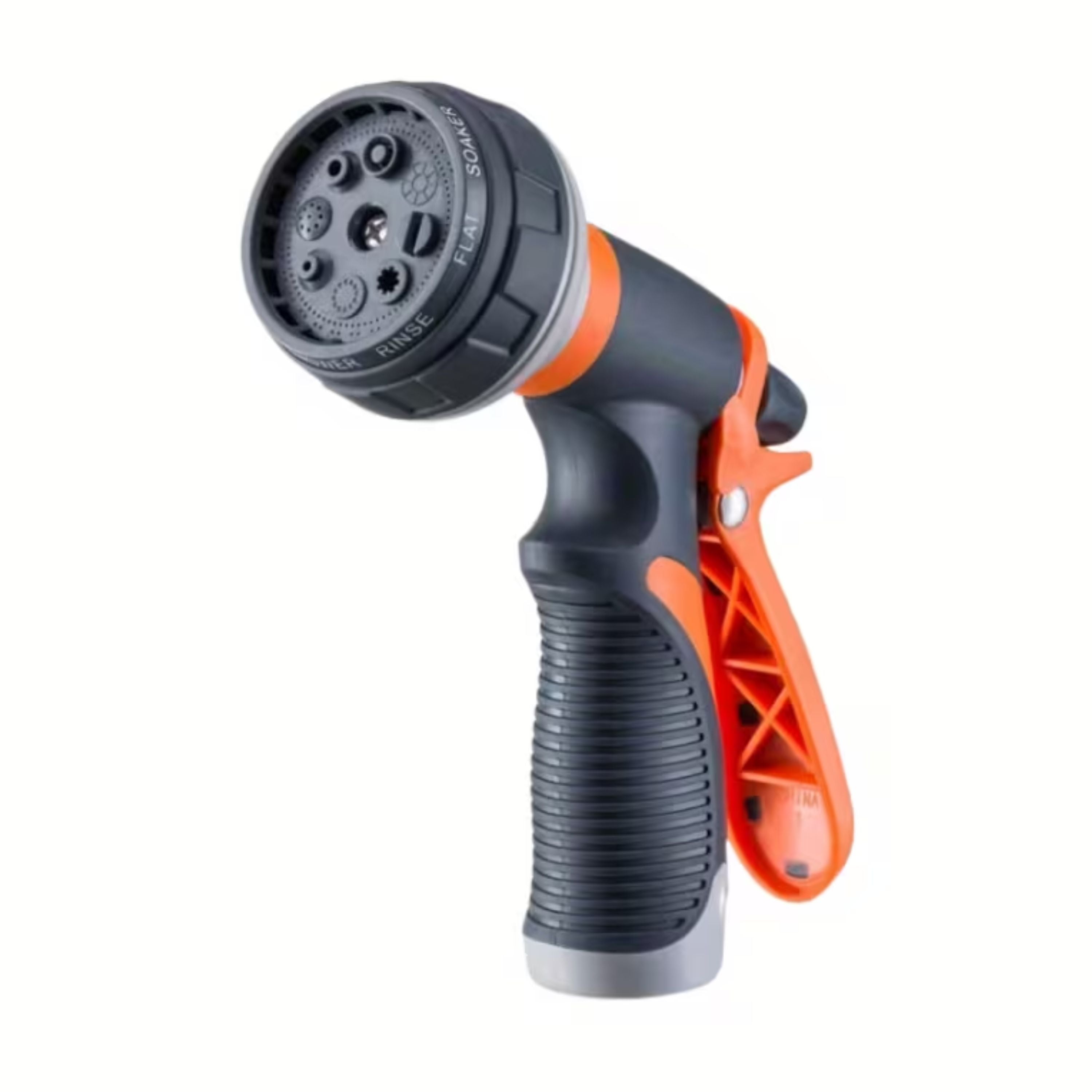 Kitcheniva Heavy-Duty Anti-Slip Hose Nozzle with 8 Adjustable Watering Patterns