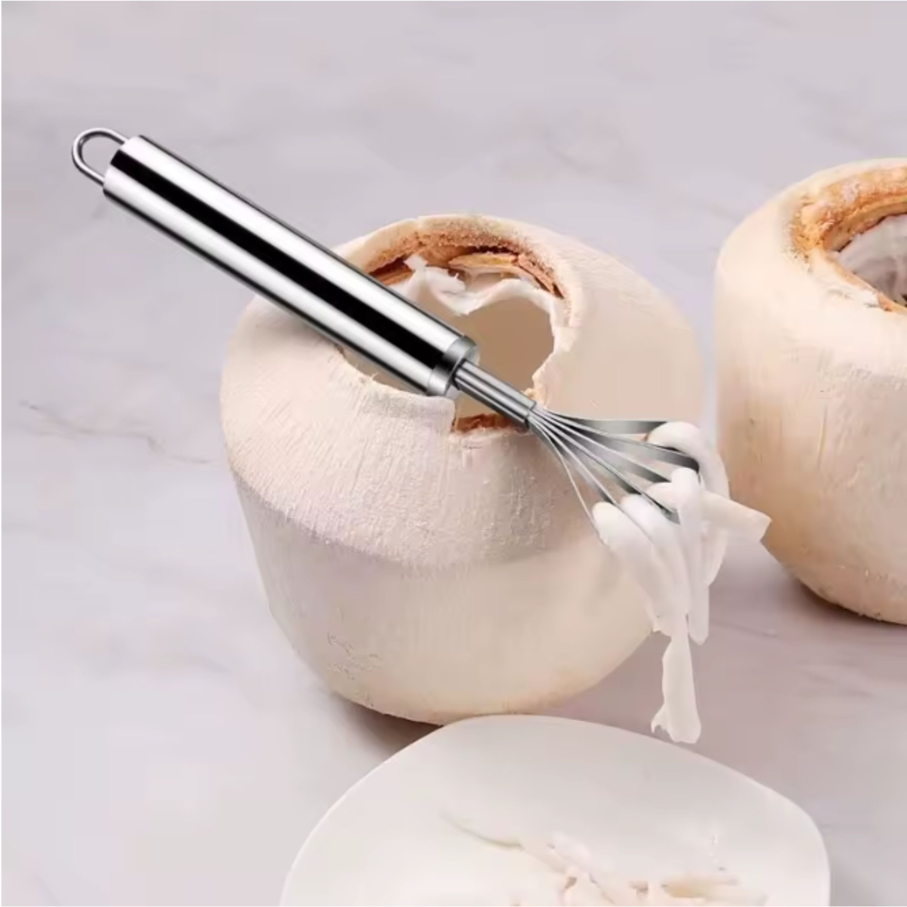 Kitcheniva Fruit Vegetable Grater Scraper 1 Pcs - Perfecting for Scraping Coconut, Zucchini, Pumpkin