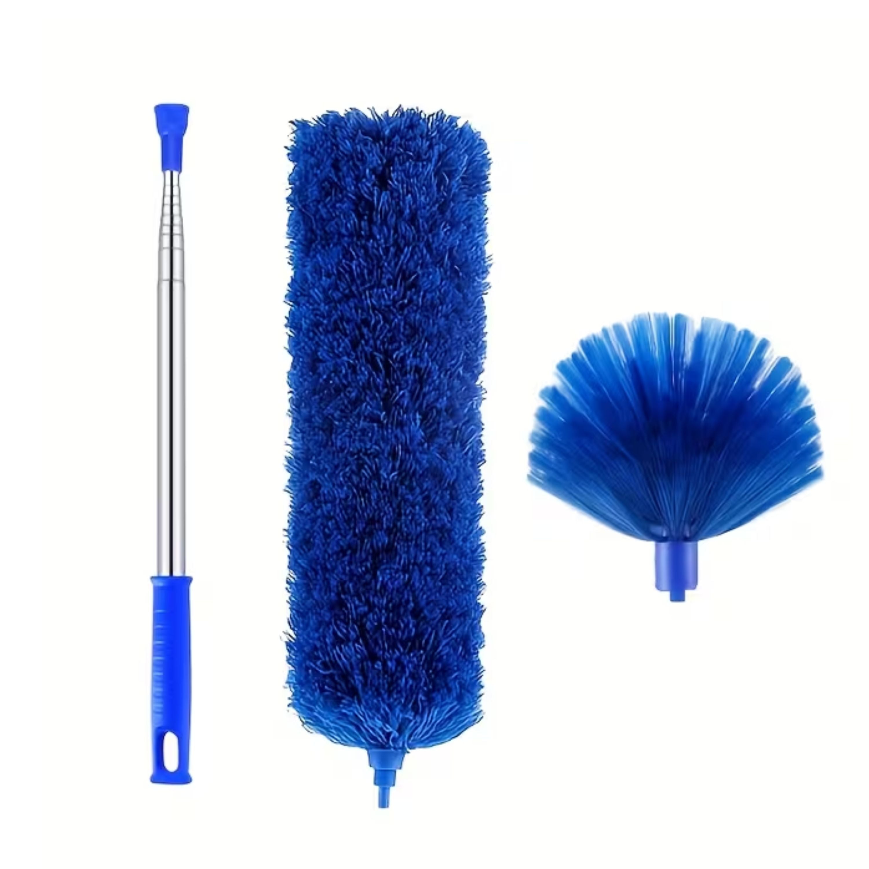 Kitcheniva 8.2 Ft Extendable Duster with Two Heads, Blue