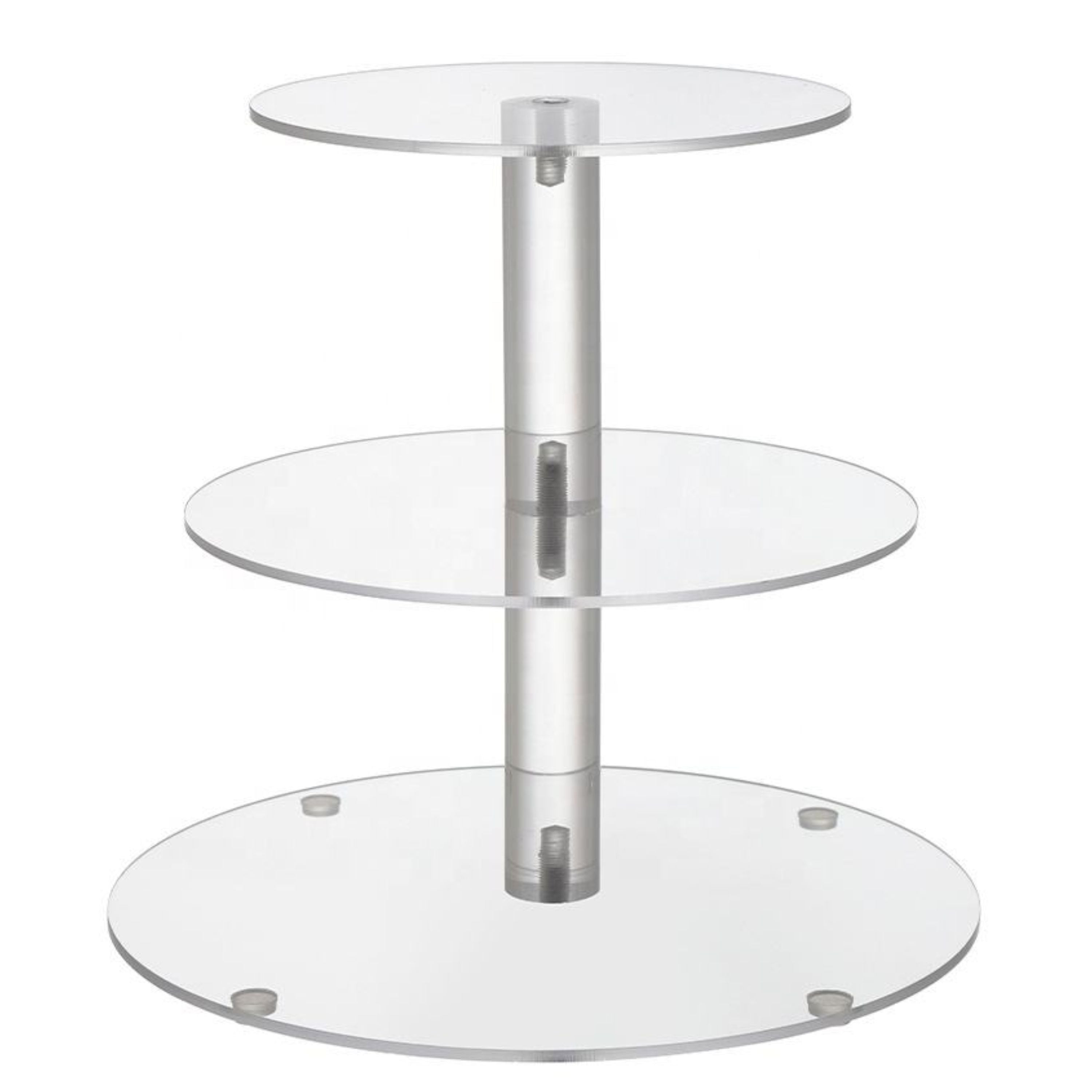 Kitcheniva Acrylic 3 Tier Dessert Cupcake Stand