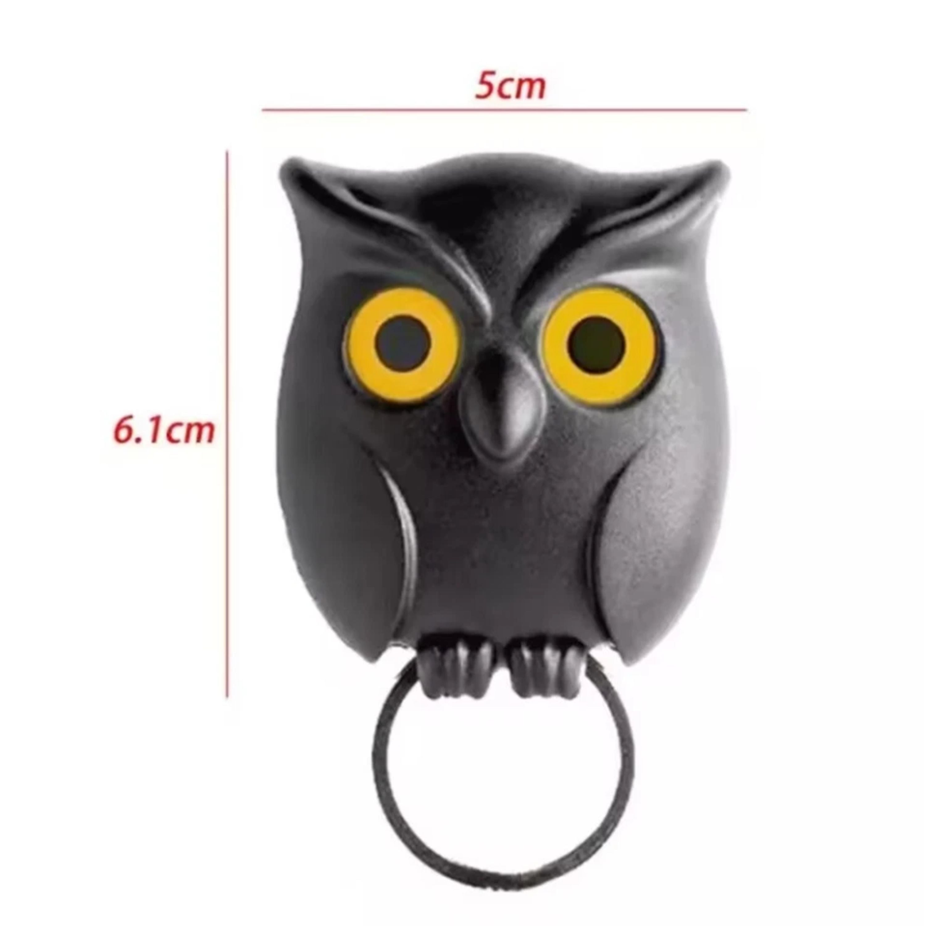 Kitcheniva Creative Owl Key Hanger Hook Set 3 Pcs