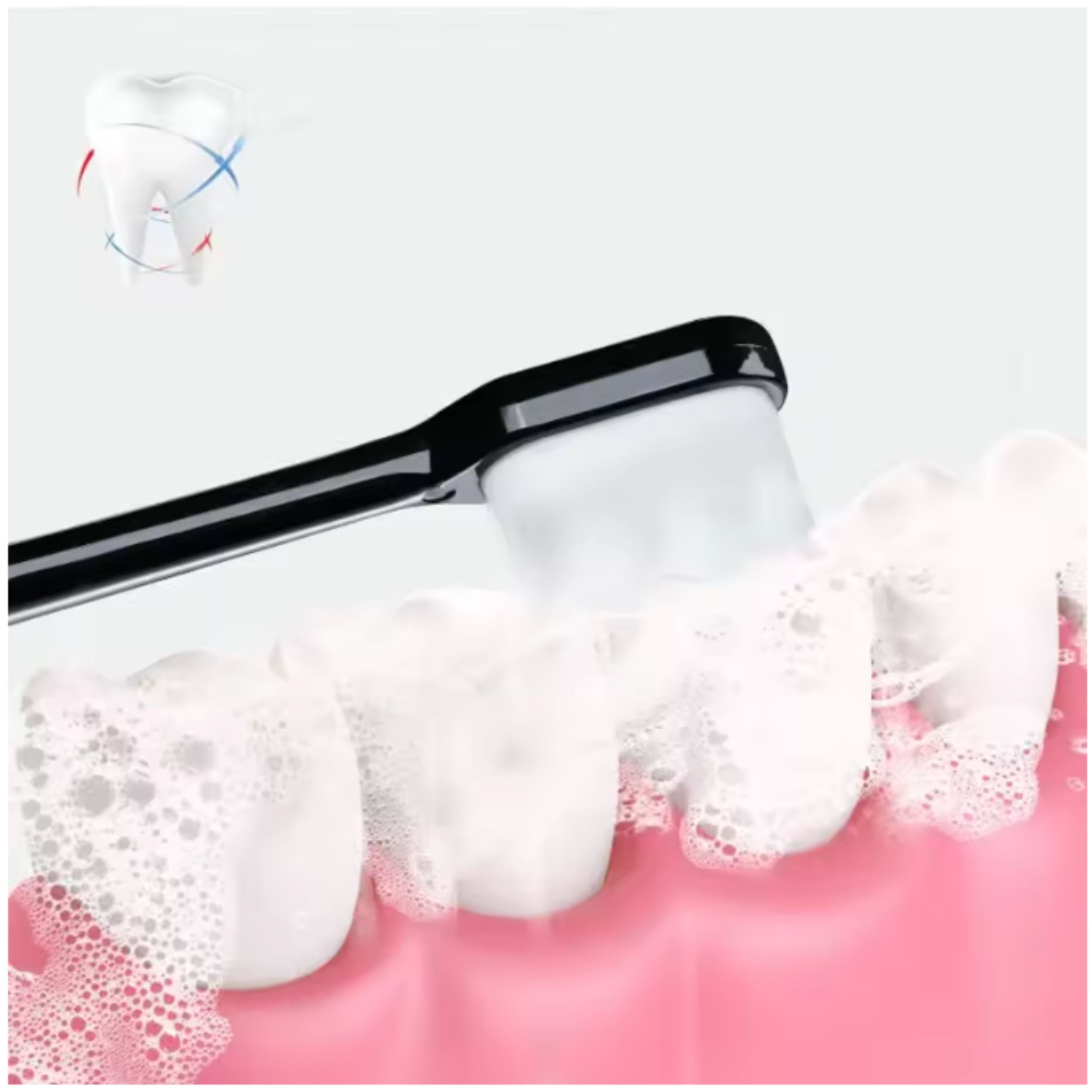 Kitcheniva 5 Pack Ultra-Fine Bristle Toothbrush for Sensitive Teeth, Green