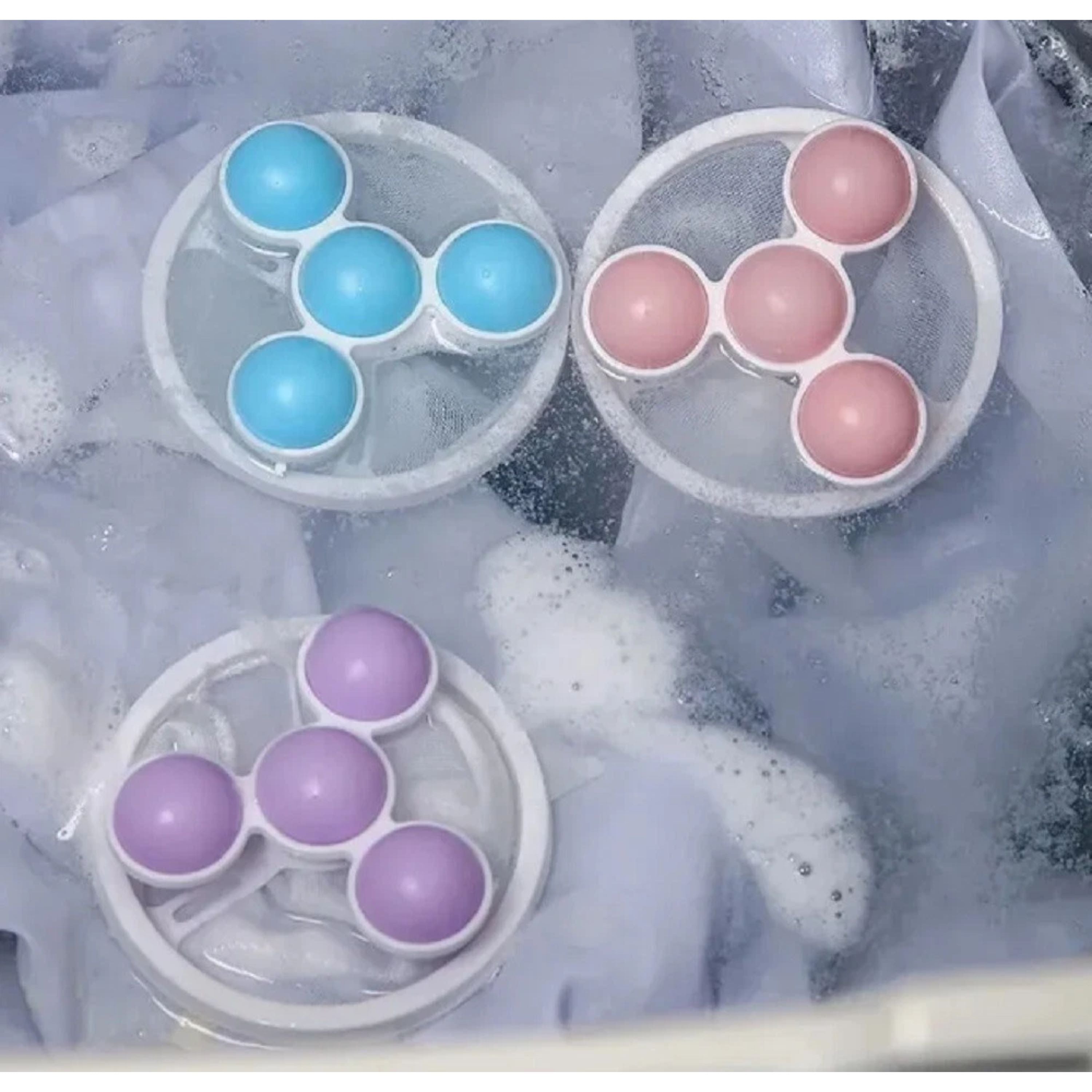 Kitcheniva Reusable Laundry Lint Catcher Mesh Bags