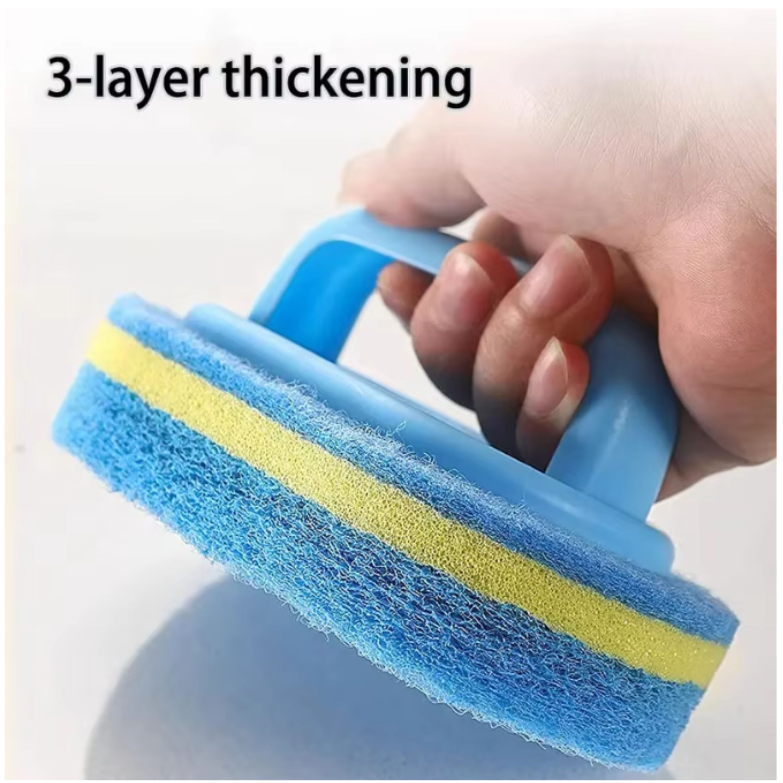 Kitcheniva Blue Cleaning Brush for Home, Kitchen, and Bathroom 2 Pcs