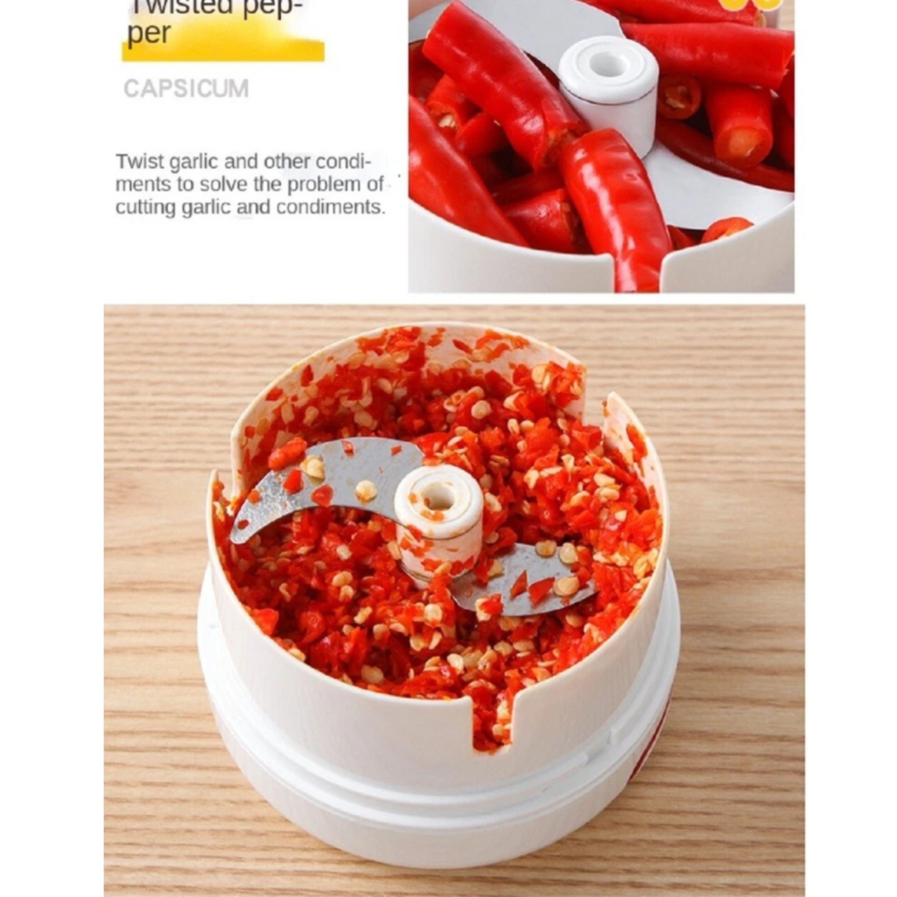 Kitcheniva Portable Hand Pull Garlic Chopper