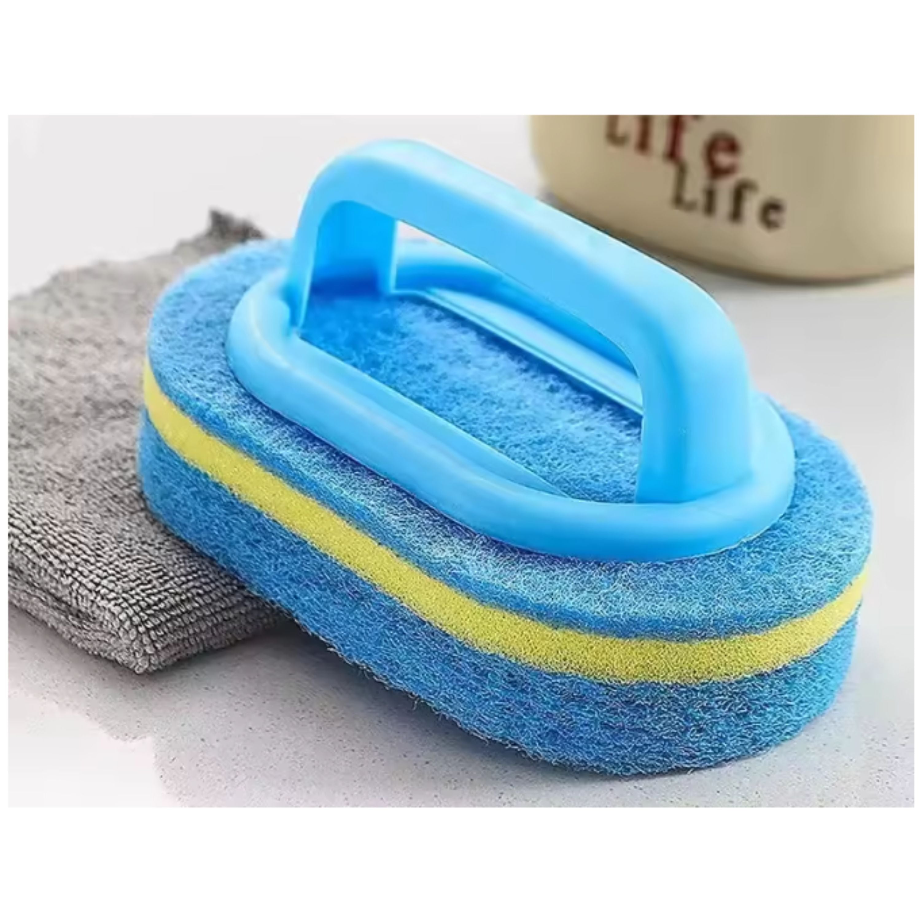 Kitcheniva Blue Cleaning Brush for Home, Kitchen, and Bathroom 2 Pcs