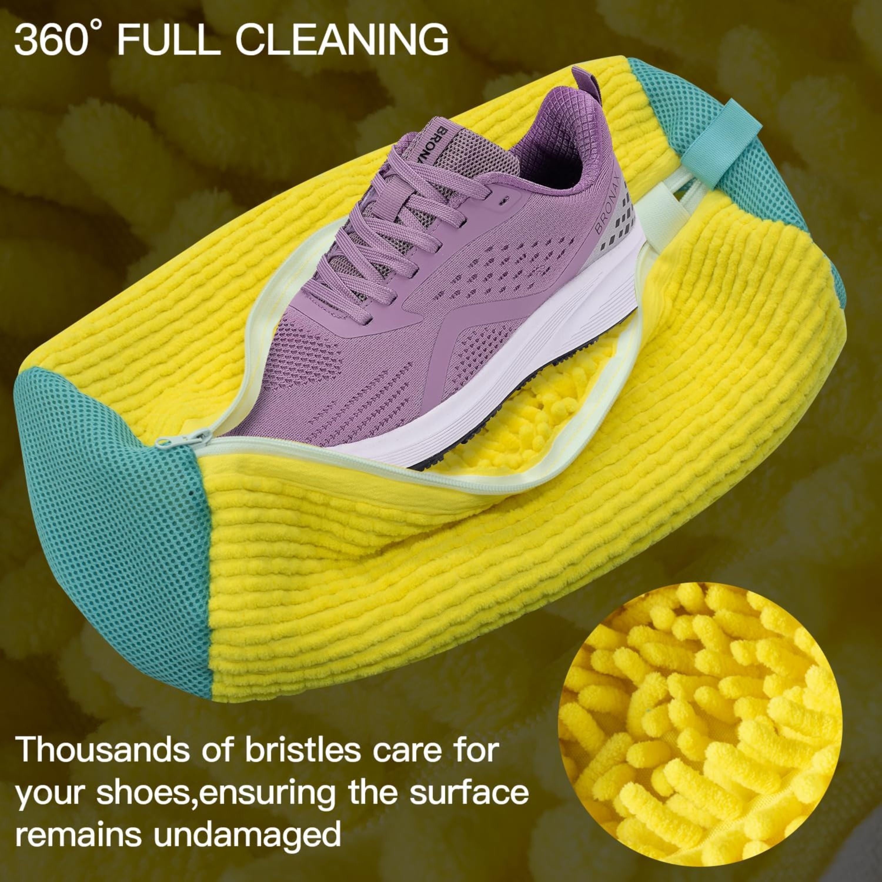 Kitcheniva Padded Shoe Laundry Bag for Washing Machine 1 Pcs