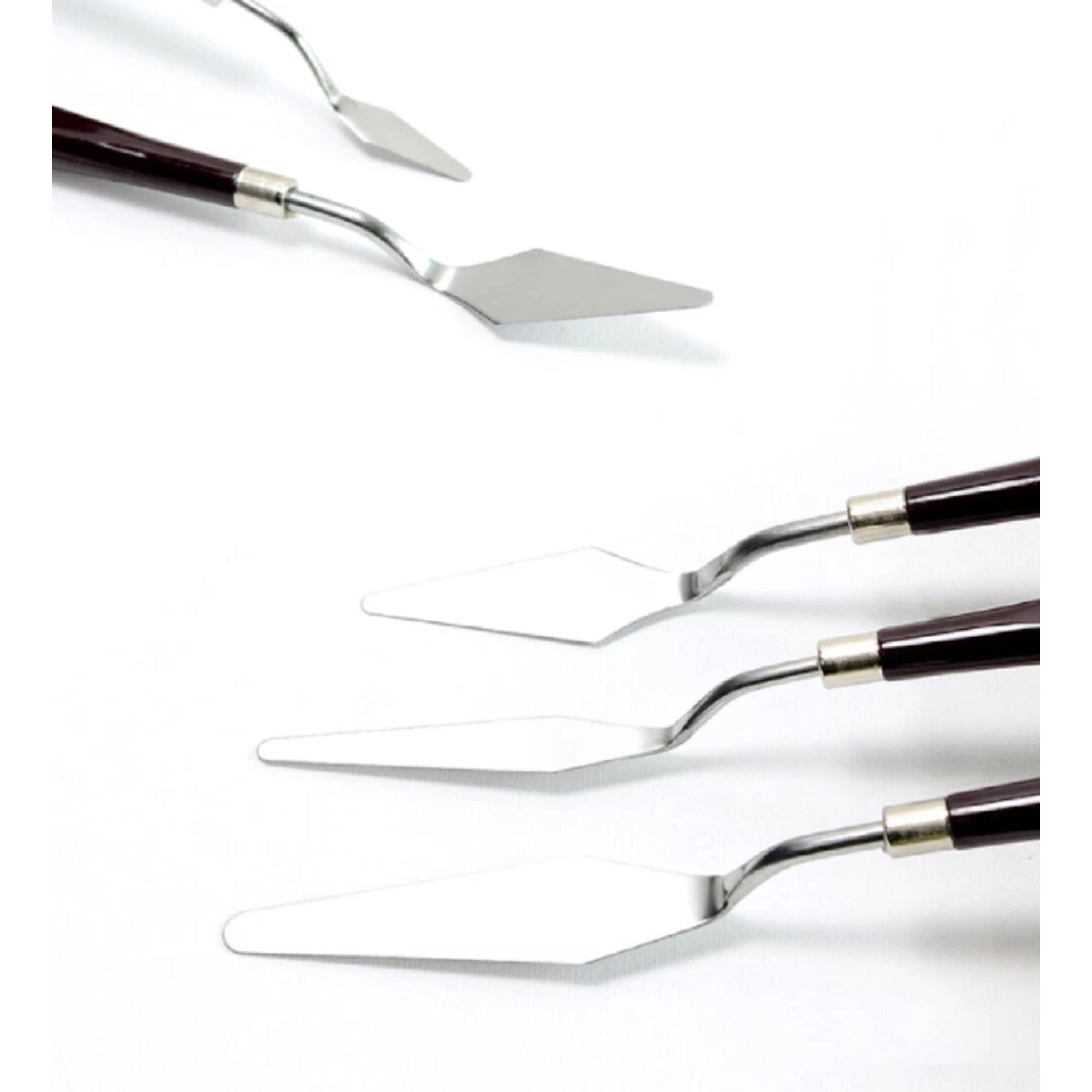 Kitcheniva Stainless Steel Palette Knife Set 5 Pcs