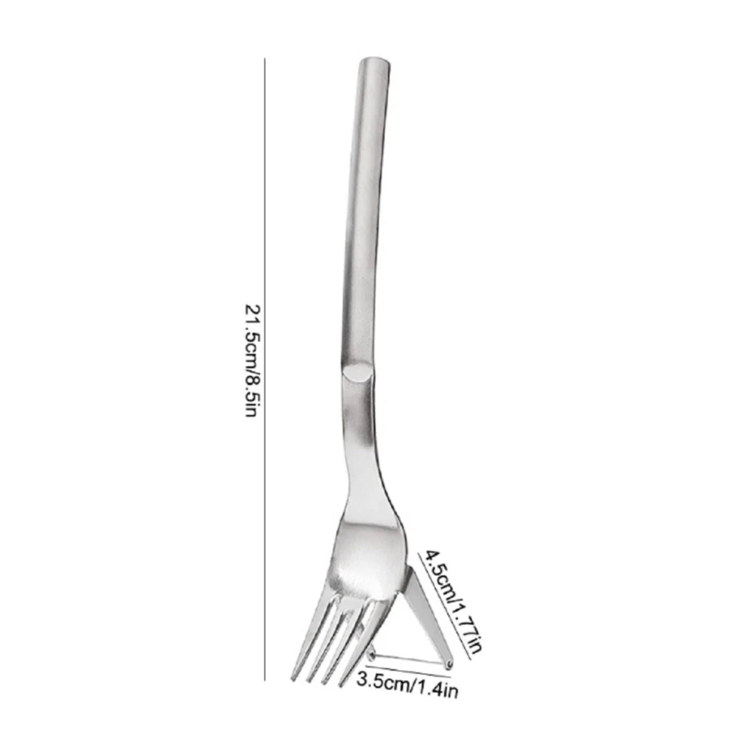 Kitcheniva Stainless Steel Watermelon Slicer & Cutter Fork