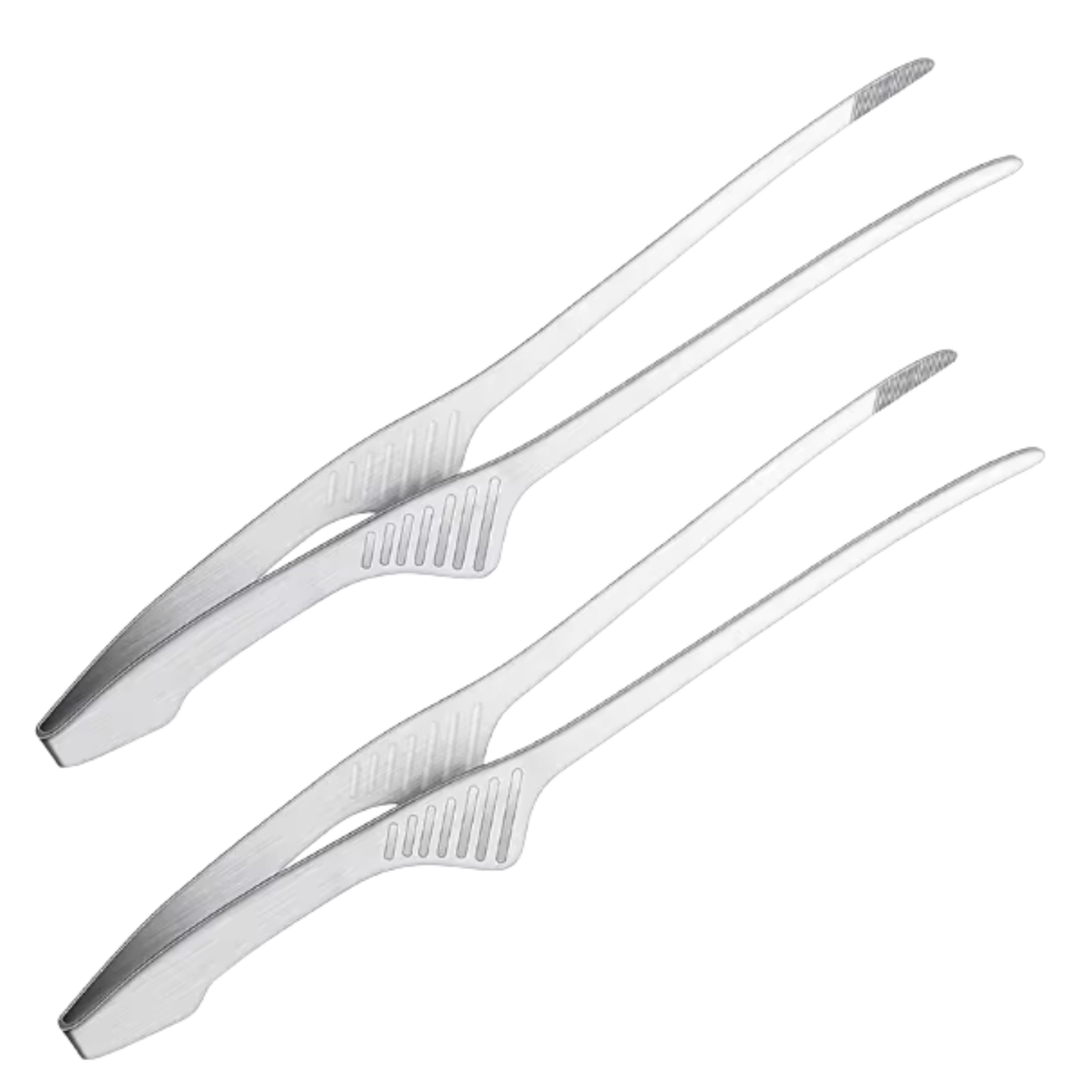 Kitcheniva Stainless Steel BBQ Tongs 2 Pcs
