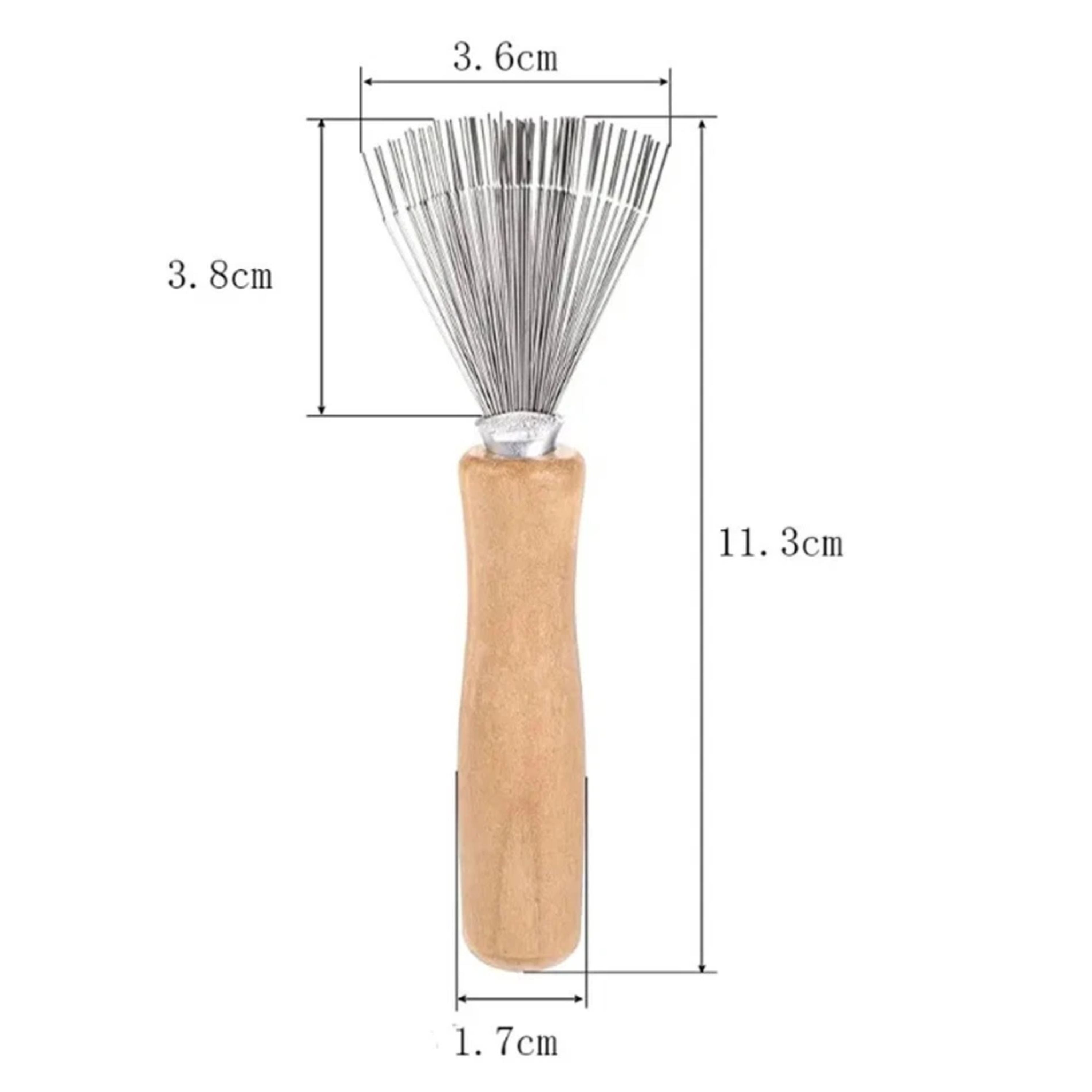 Kitcheniva Hair Brush Cleaner Tool With Metal Rake