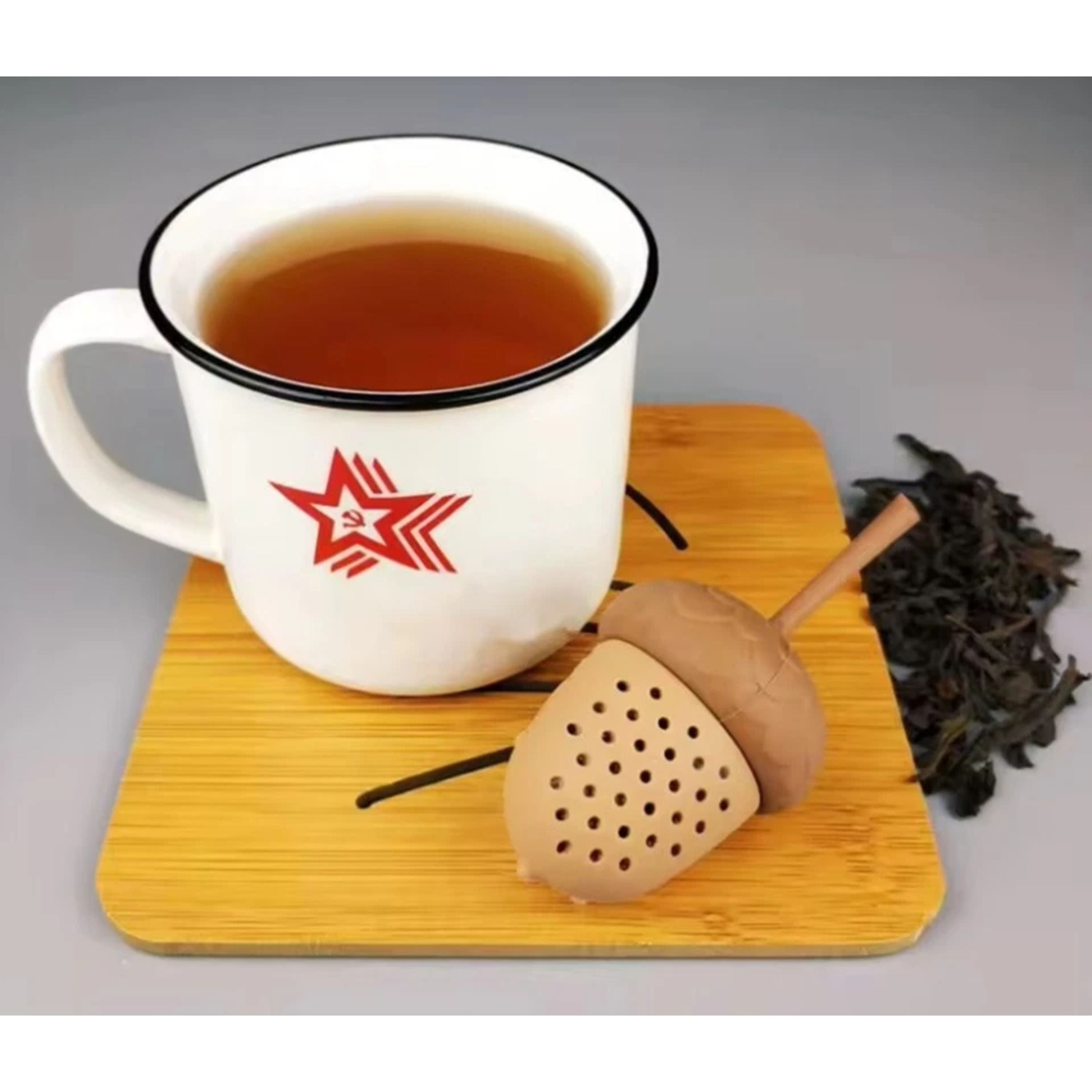 Kitcheniva Food Grade Silicone Pine Cone Tea Infuser