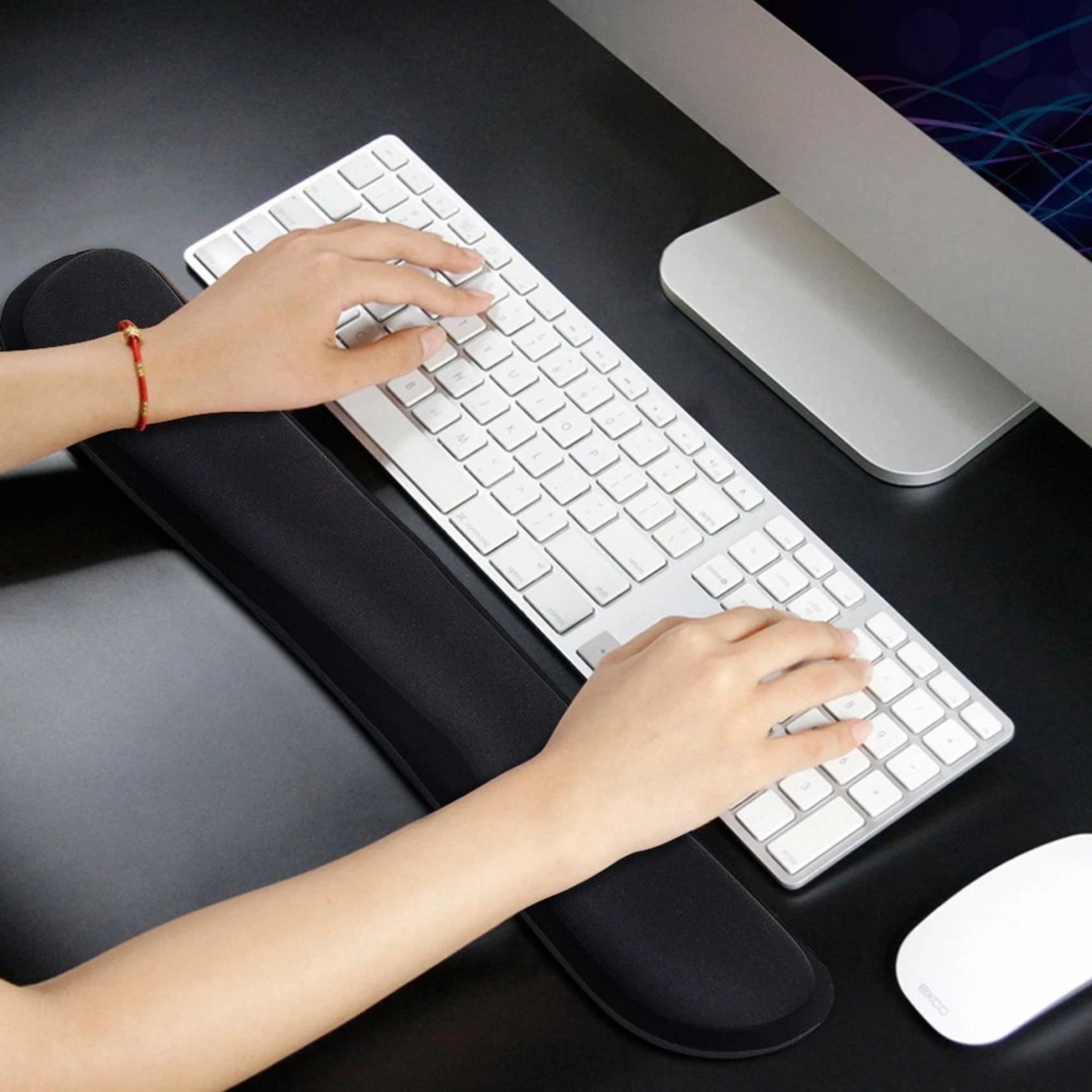 Kitcheniva Keyboard & Mouse Wrist Rest Pad Set