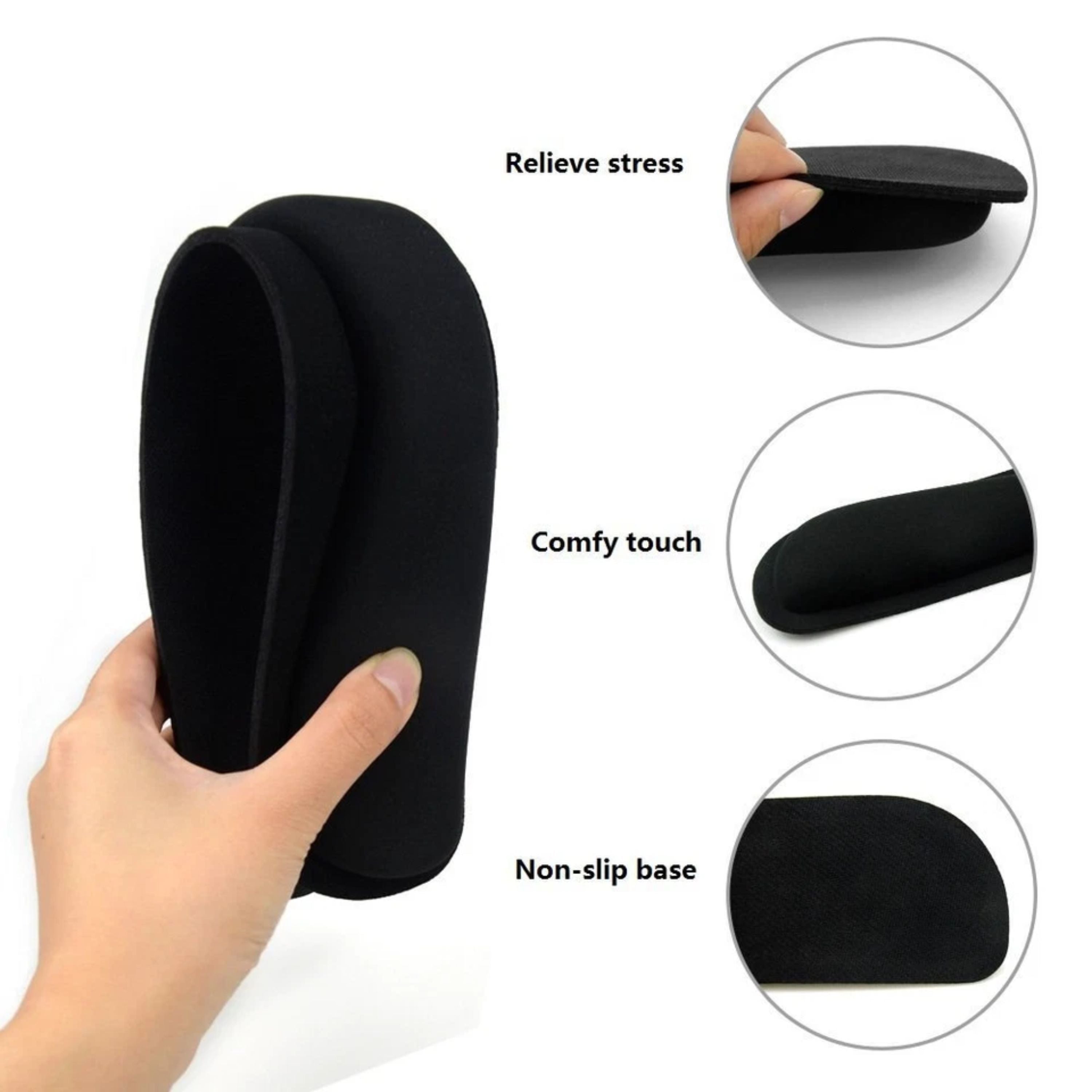 Kitcheniva Keyboard & Mouse Wrist Rest Pad Set