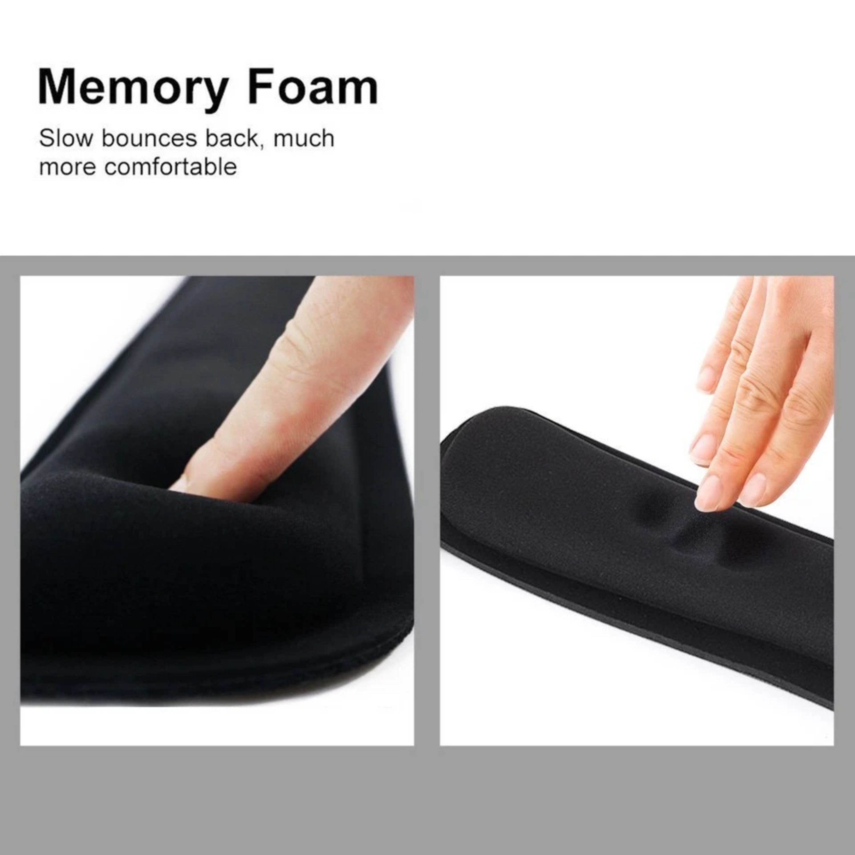 Kitcheniva Keyboard & Mouse Wrist Rest Pad Set