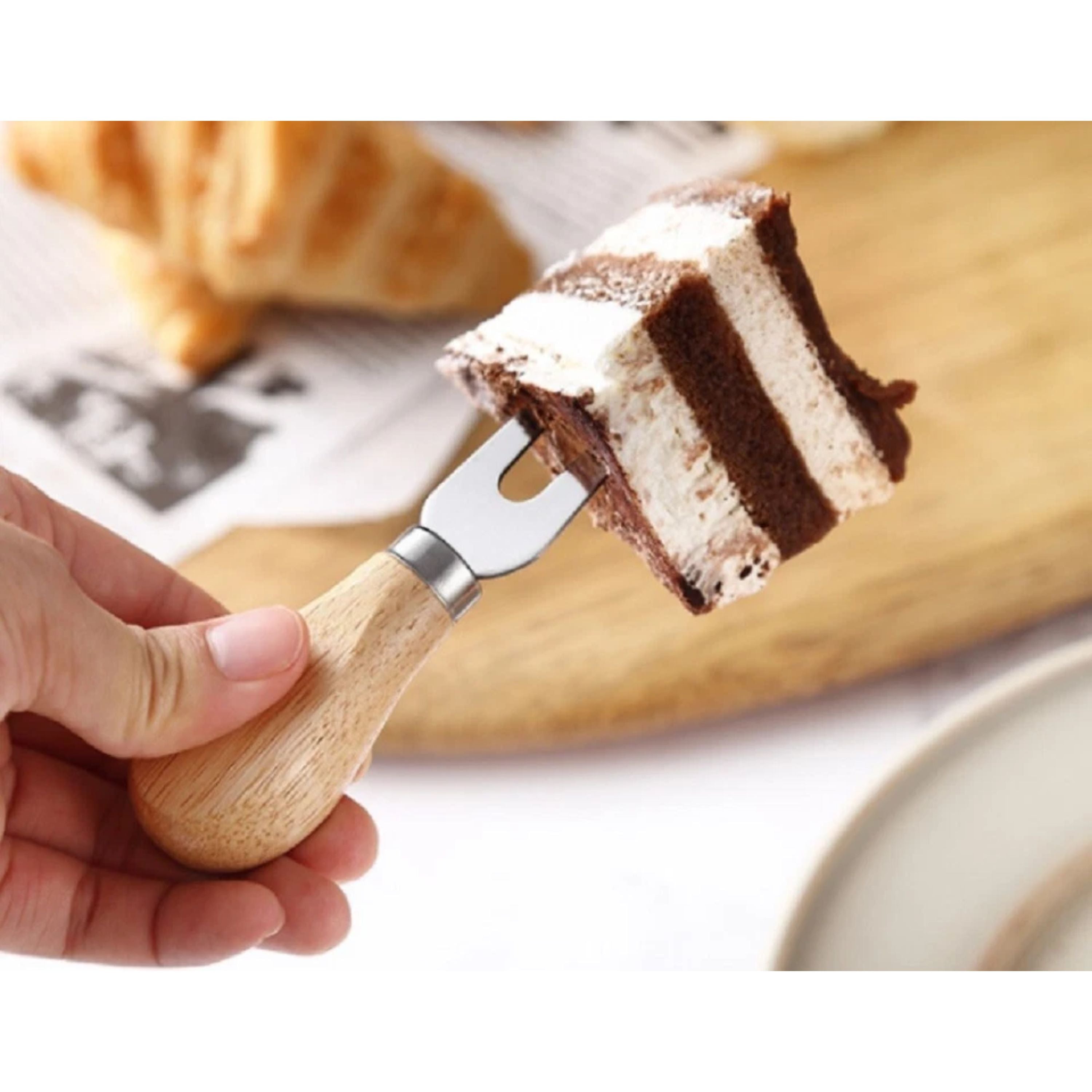 Kitcheniva Stainless Steel Cheese Knife Set 4 Pcs