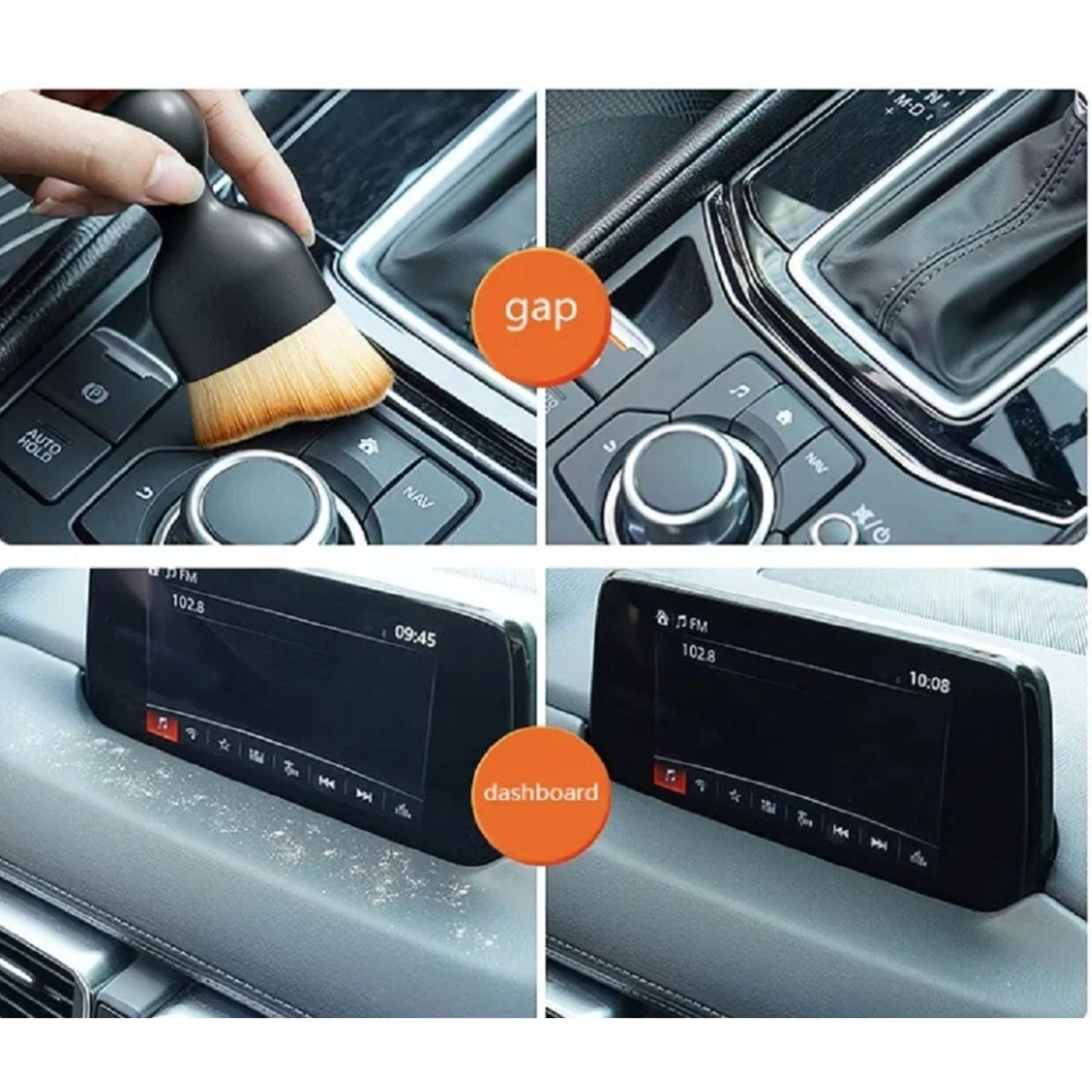 Kitcheniva Premium Auto Interior Detailing Dust Brush