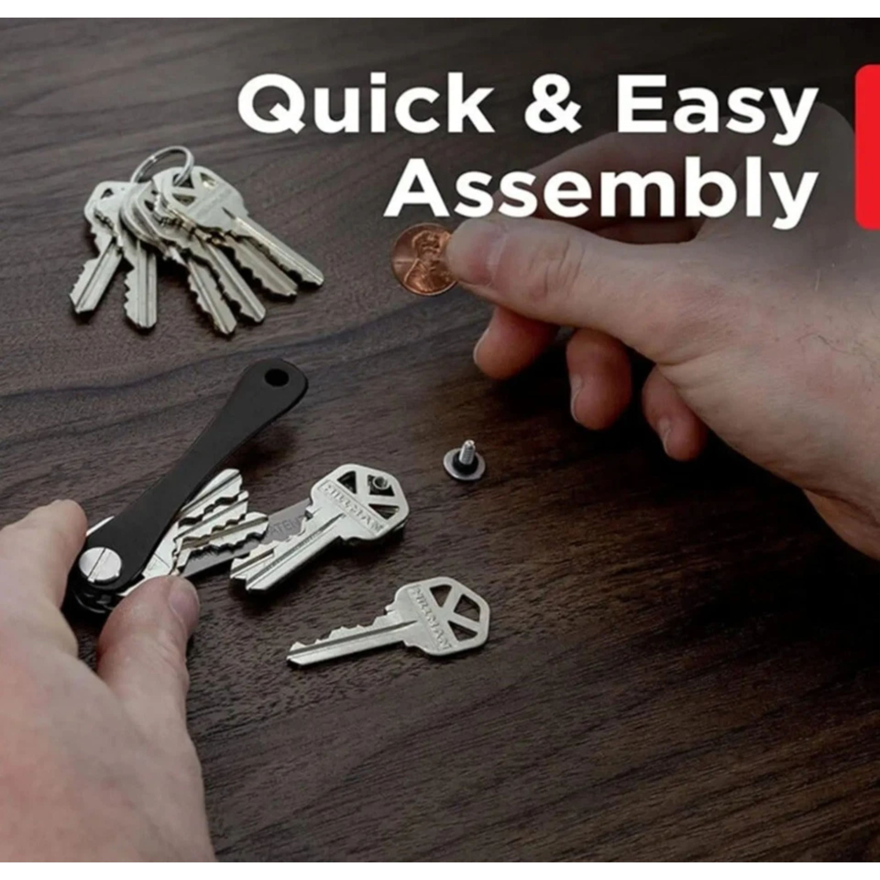 Kitcheniva Key Organizer Keychain