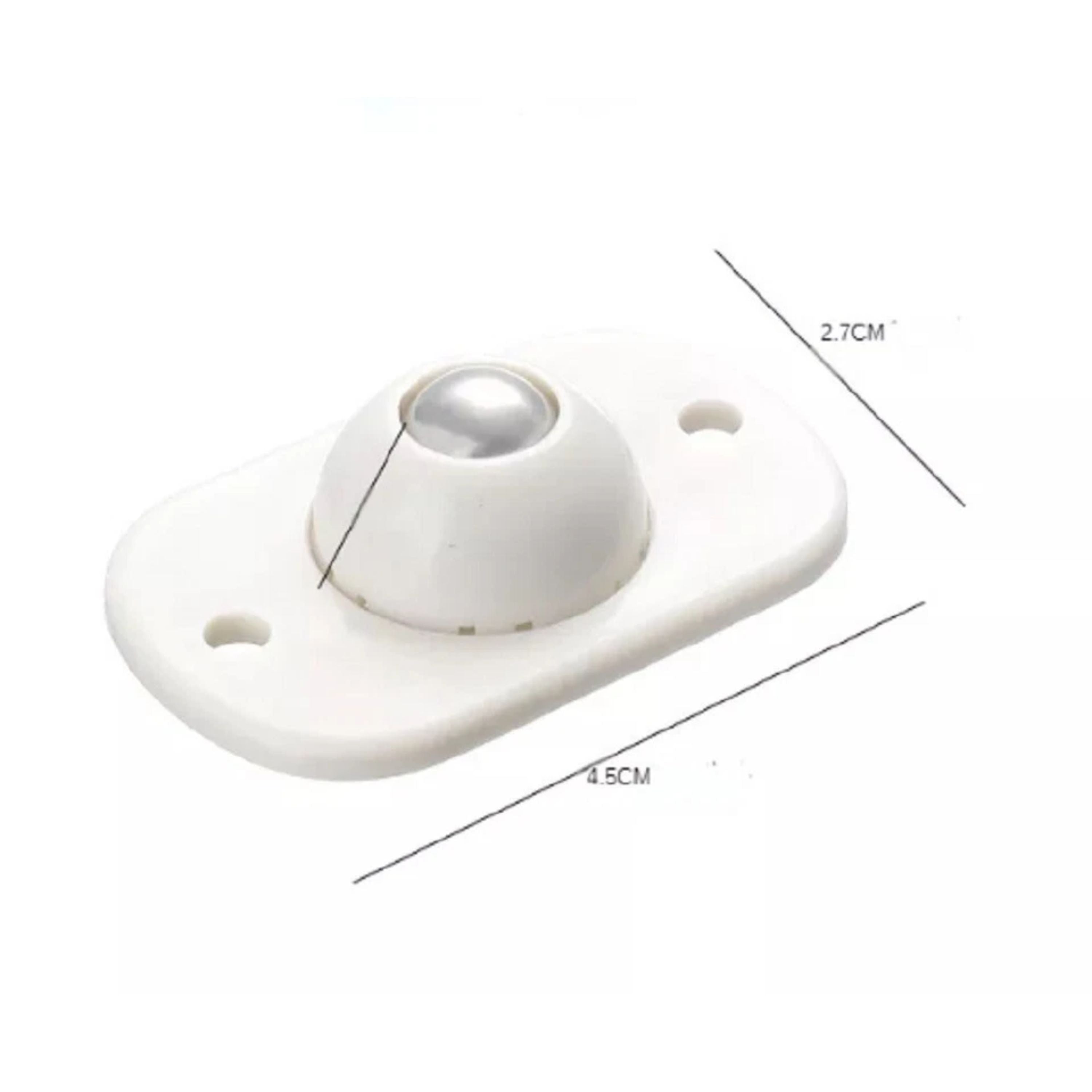 Kitcheniva Mini Swivel Caster Wheel Replacement 4 Pcs