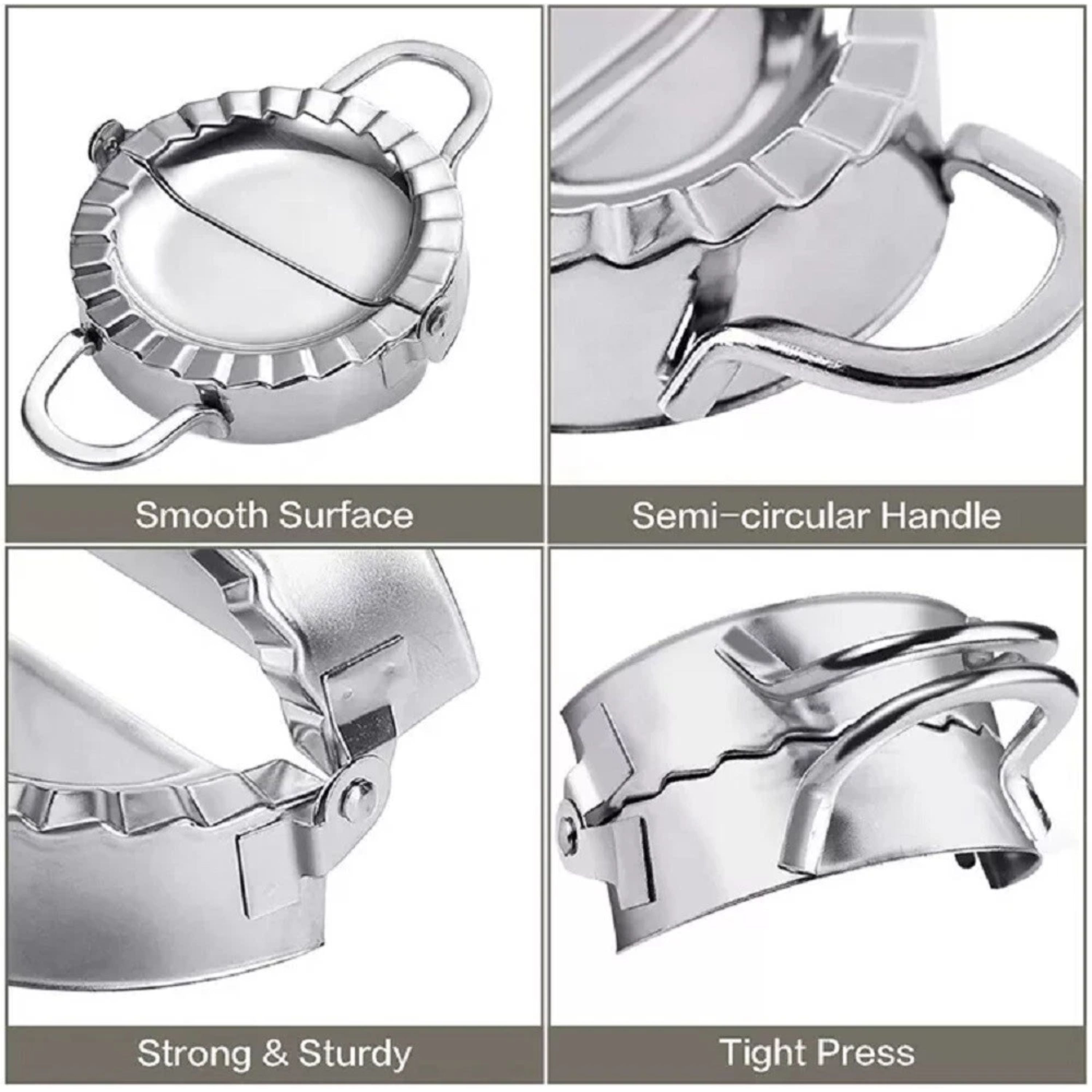 Kitcheniva Stainless Steel Dumpling Maker Machine