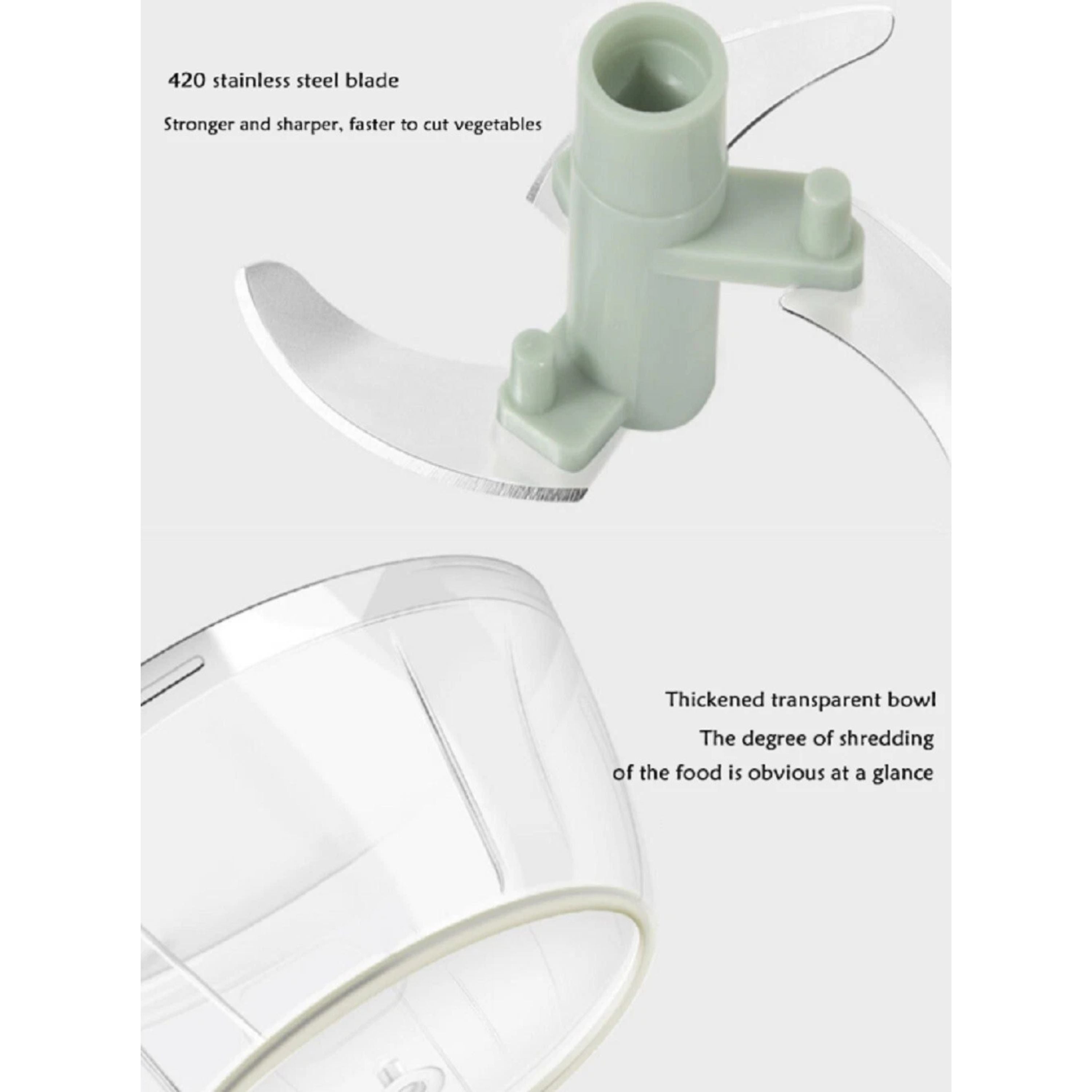 Kitcheniva Portable Manual Food Chopper