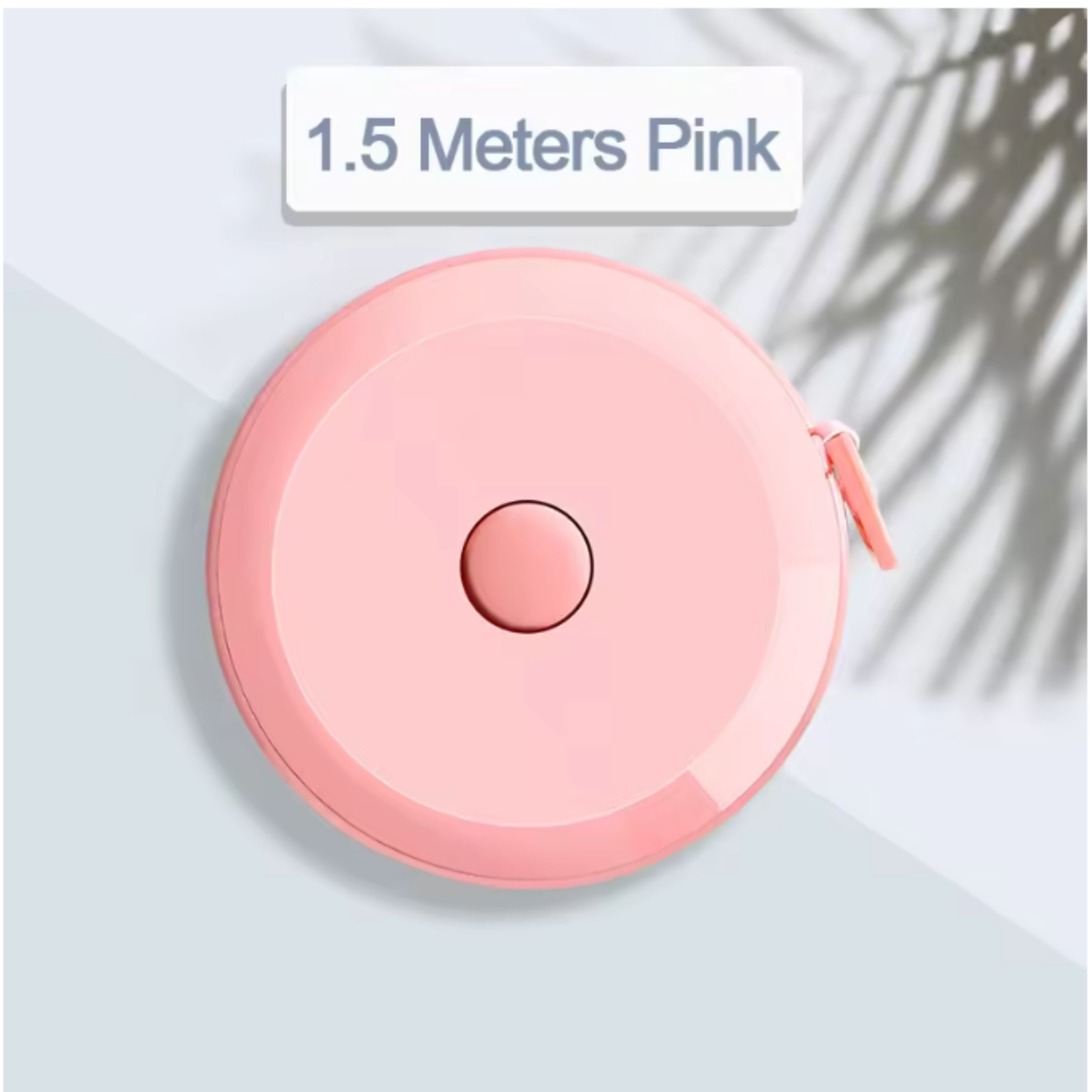 Mini Retractable Soft Tape Measure for Sewing & Crafts – Pink, 1 Pc