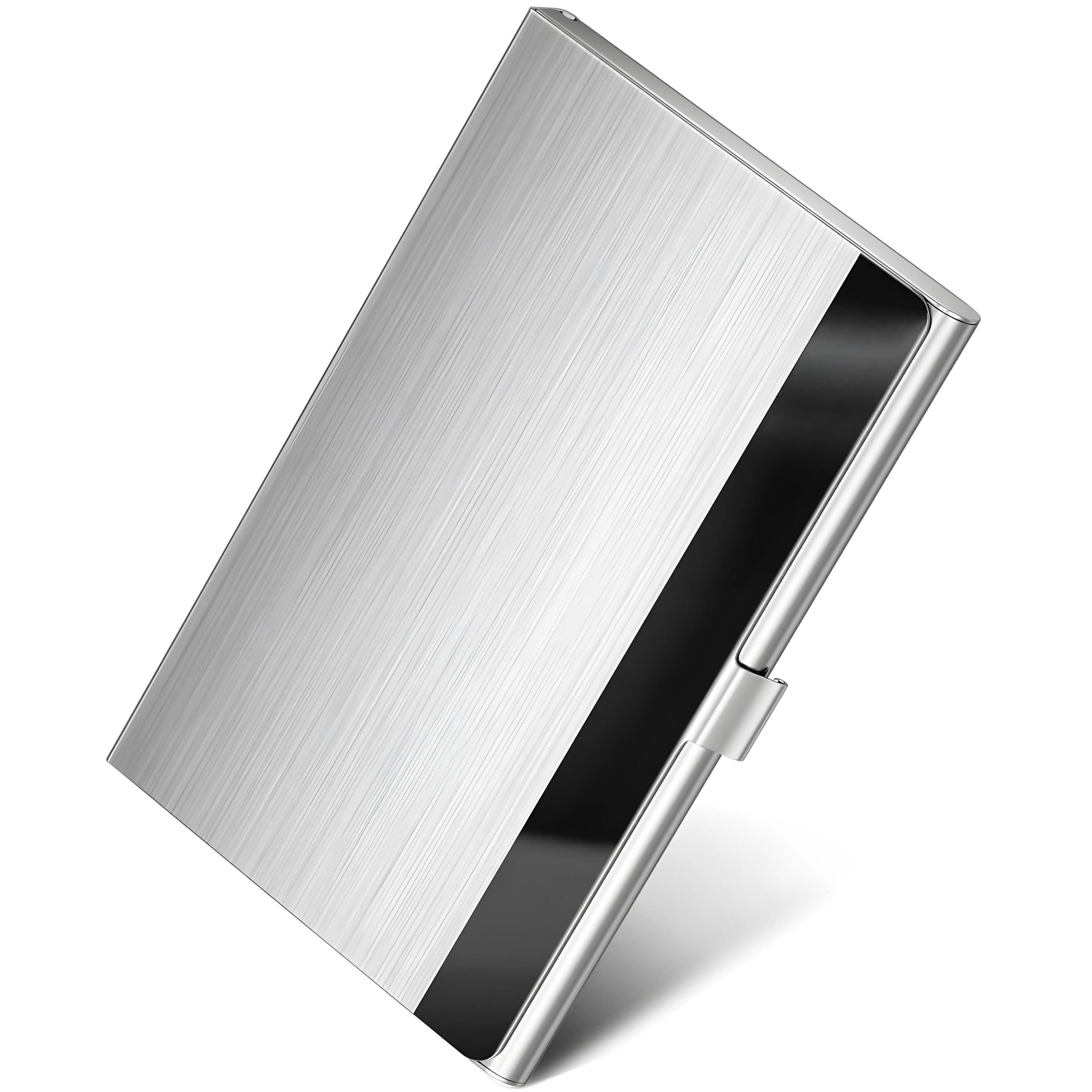 Kitcheniva Stainless Steel Card Holder Wallet Case