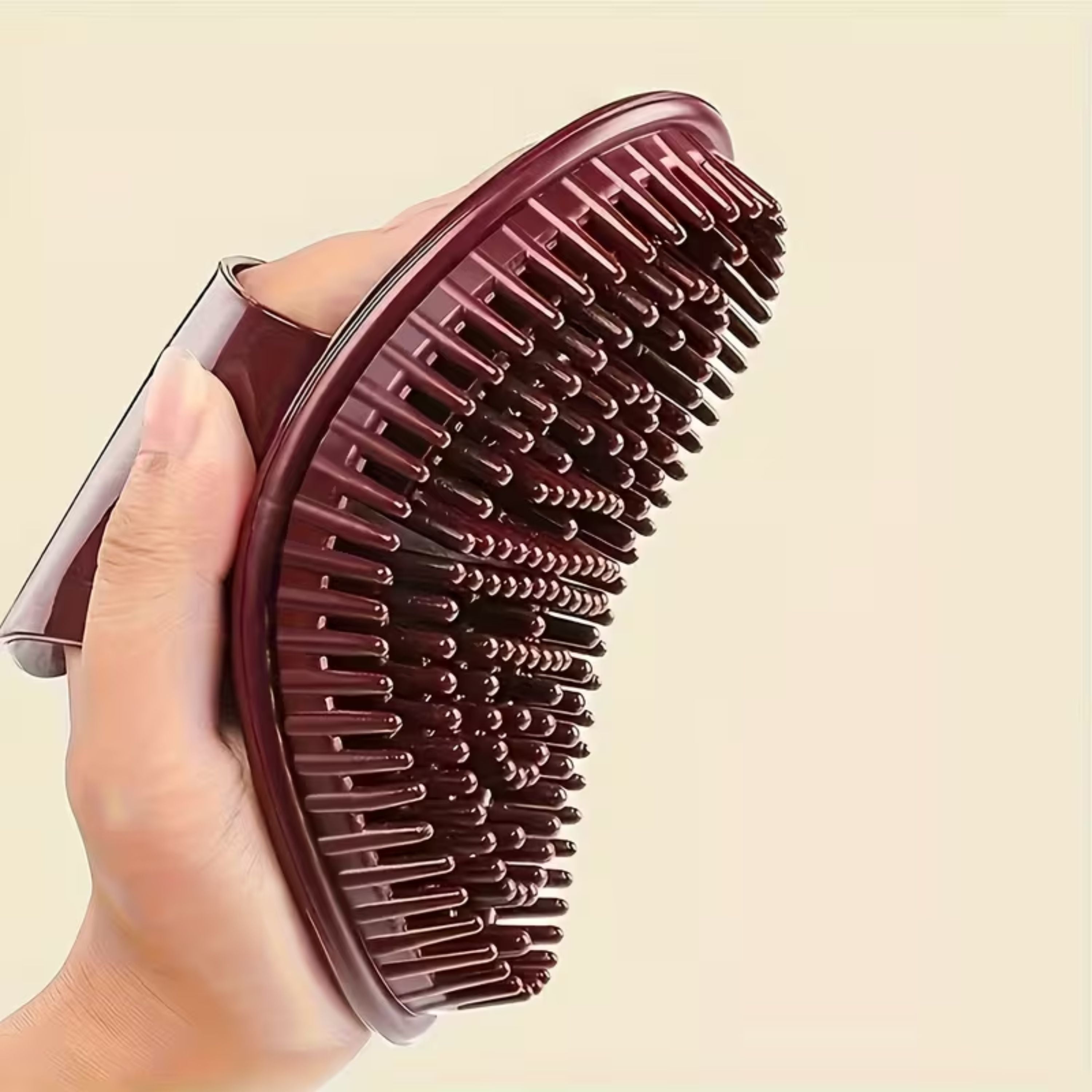 Kitcheniva Silicone Scalp Massage Shampoo Shower Hairbrush 2 Pcs