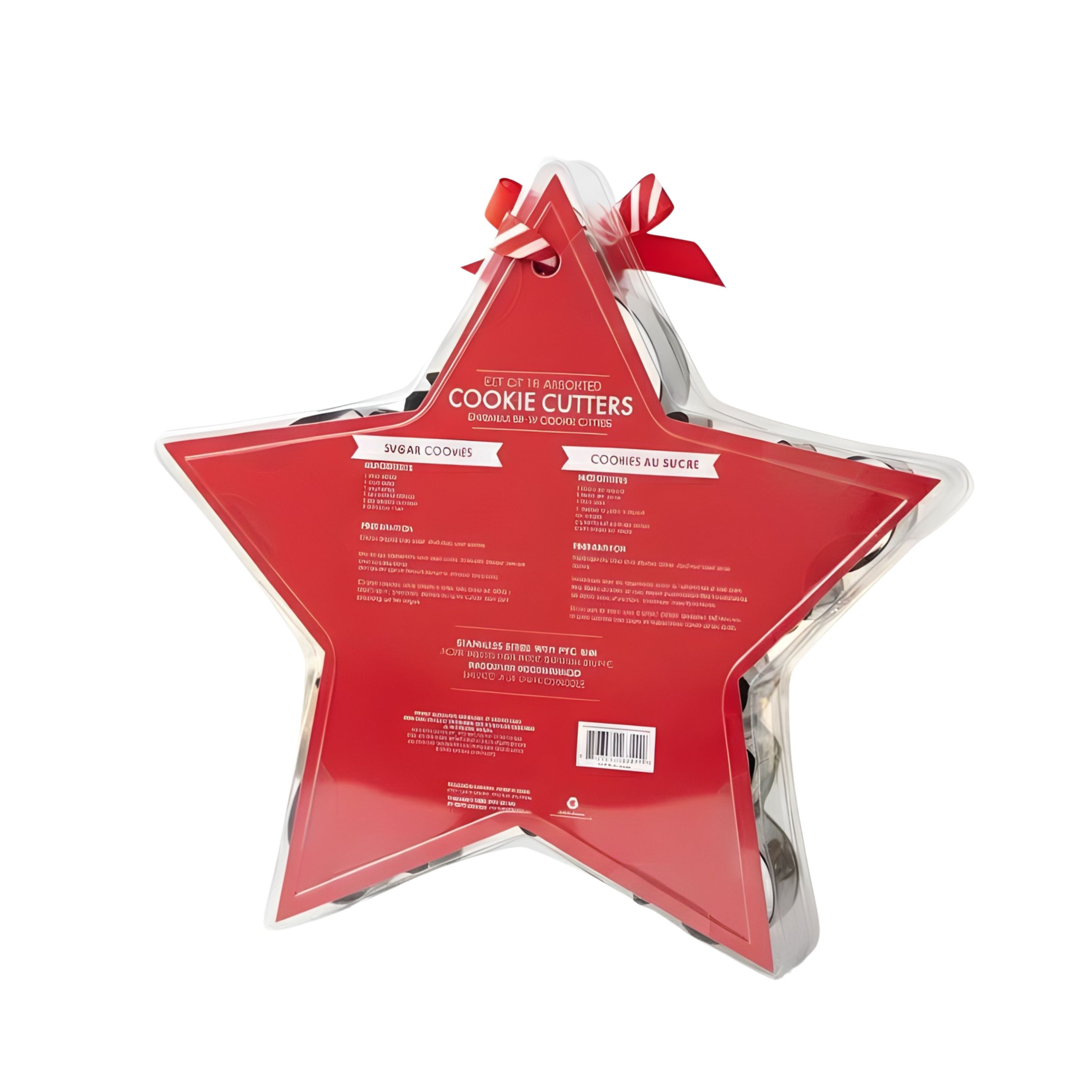 Kitcheniva Stainless Steel Christmas Cookie Cutter Set 10 Pcs