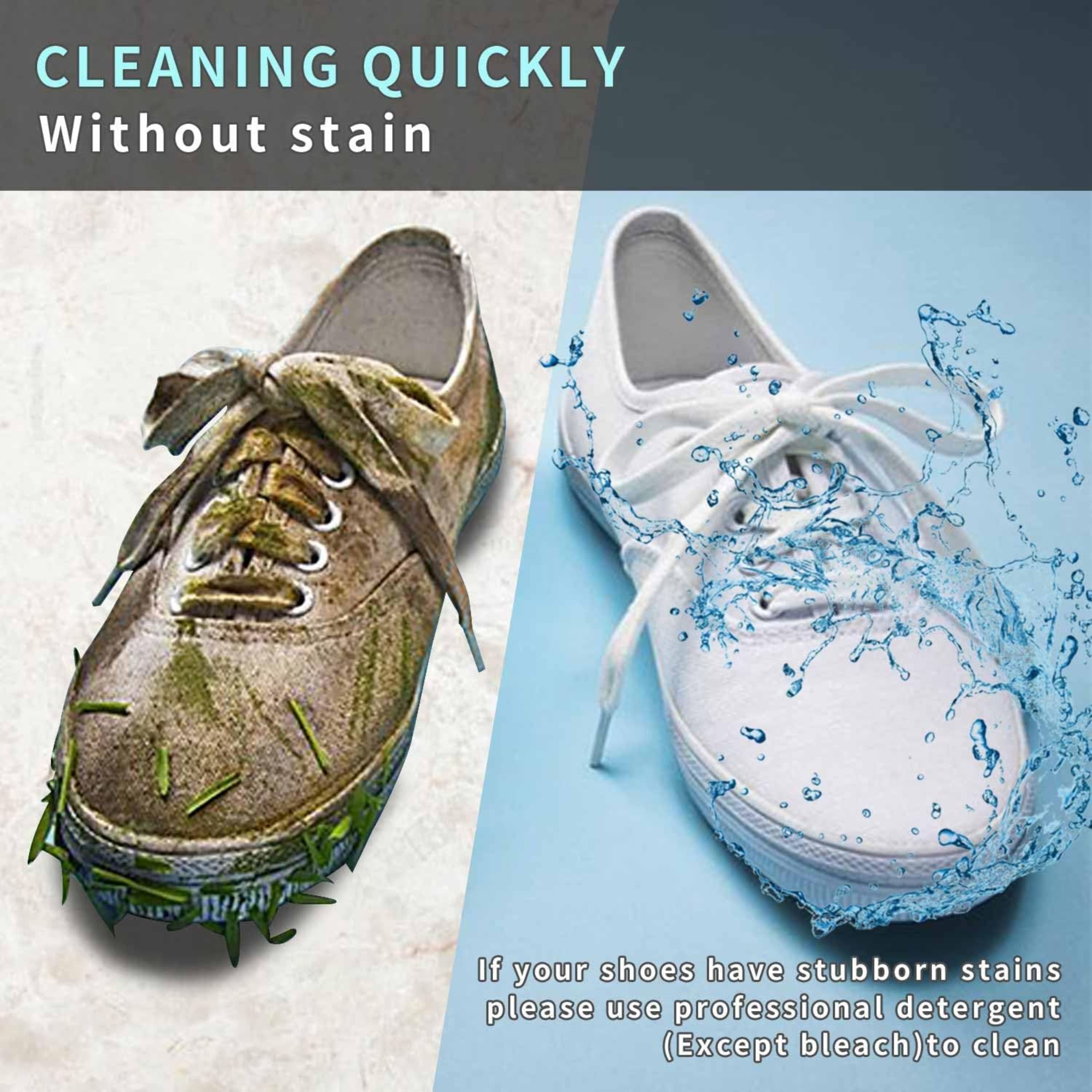 Kitcheniva Padded Shoe Laundry Bag for Washing Machine Gray 1 Pcs