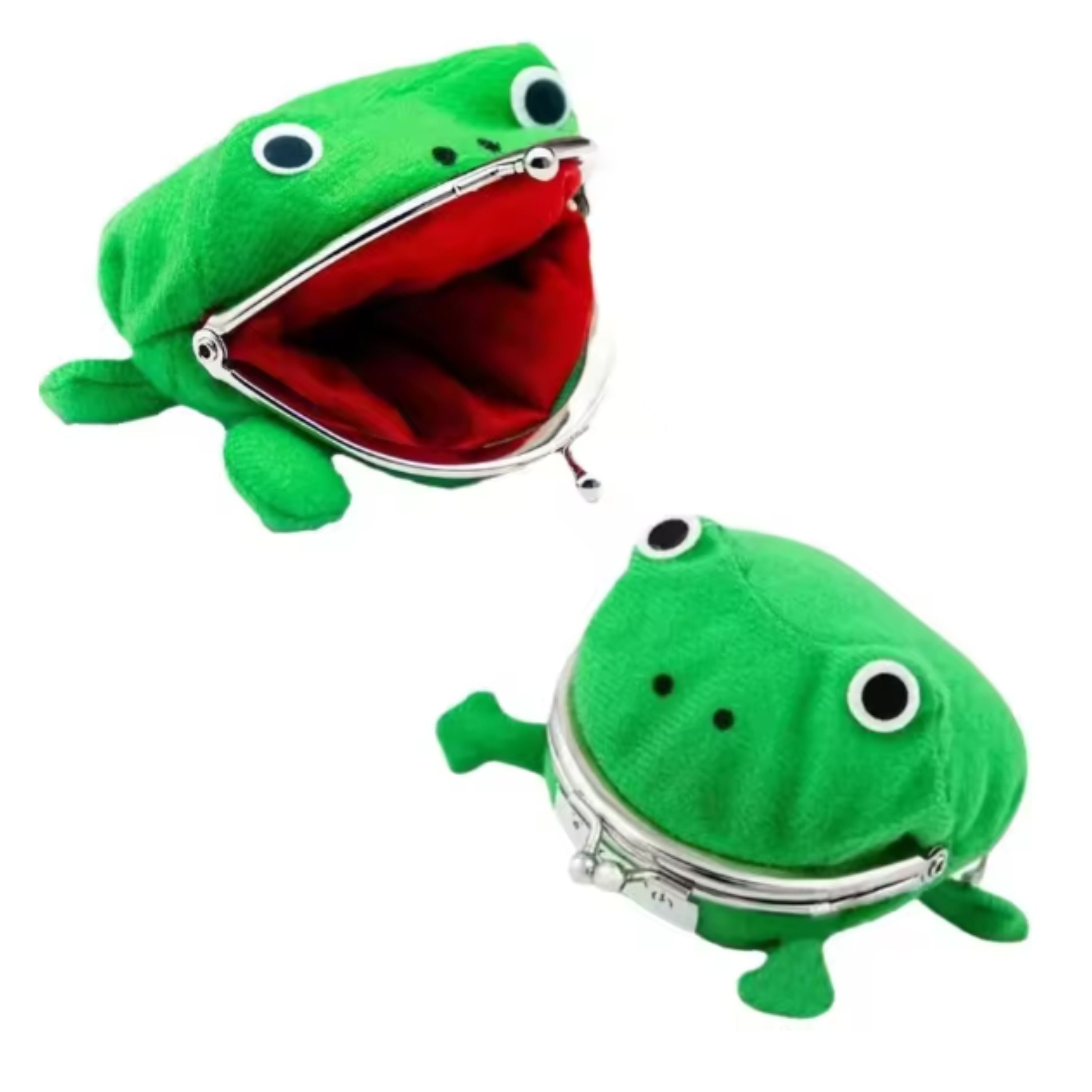 Kitcheniva Frog Coin Pouch - Small Cute Coin Wallet