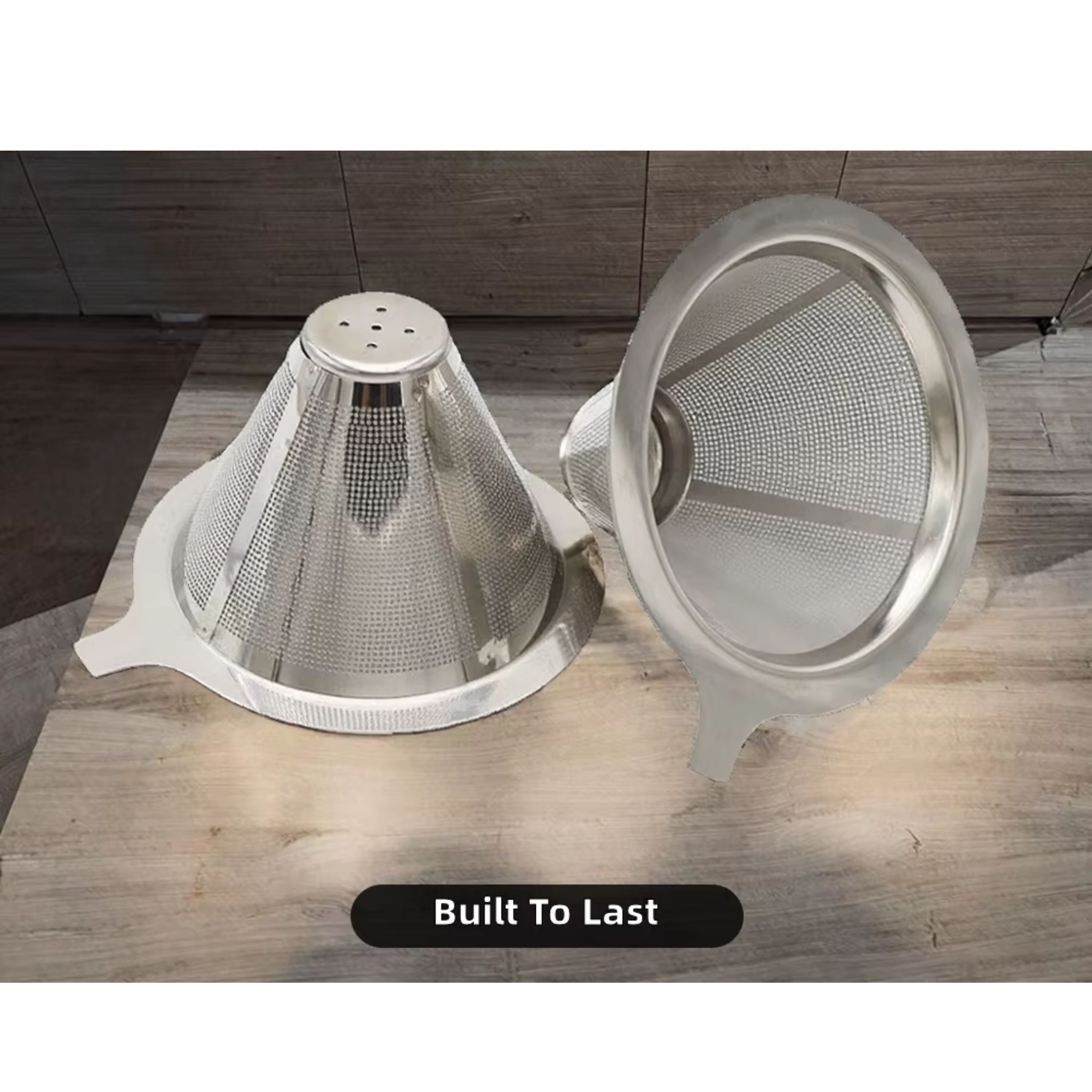 Kitcheniva Reusable Stainless Steel Mesh Pour-Over Coffee Dripper Filter
